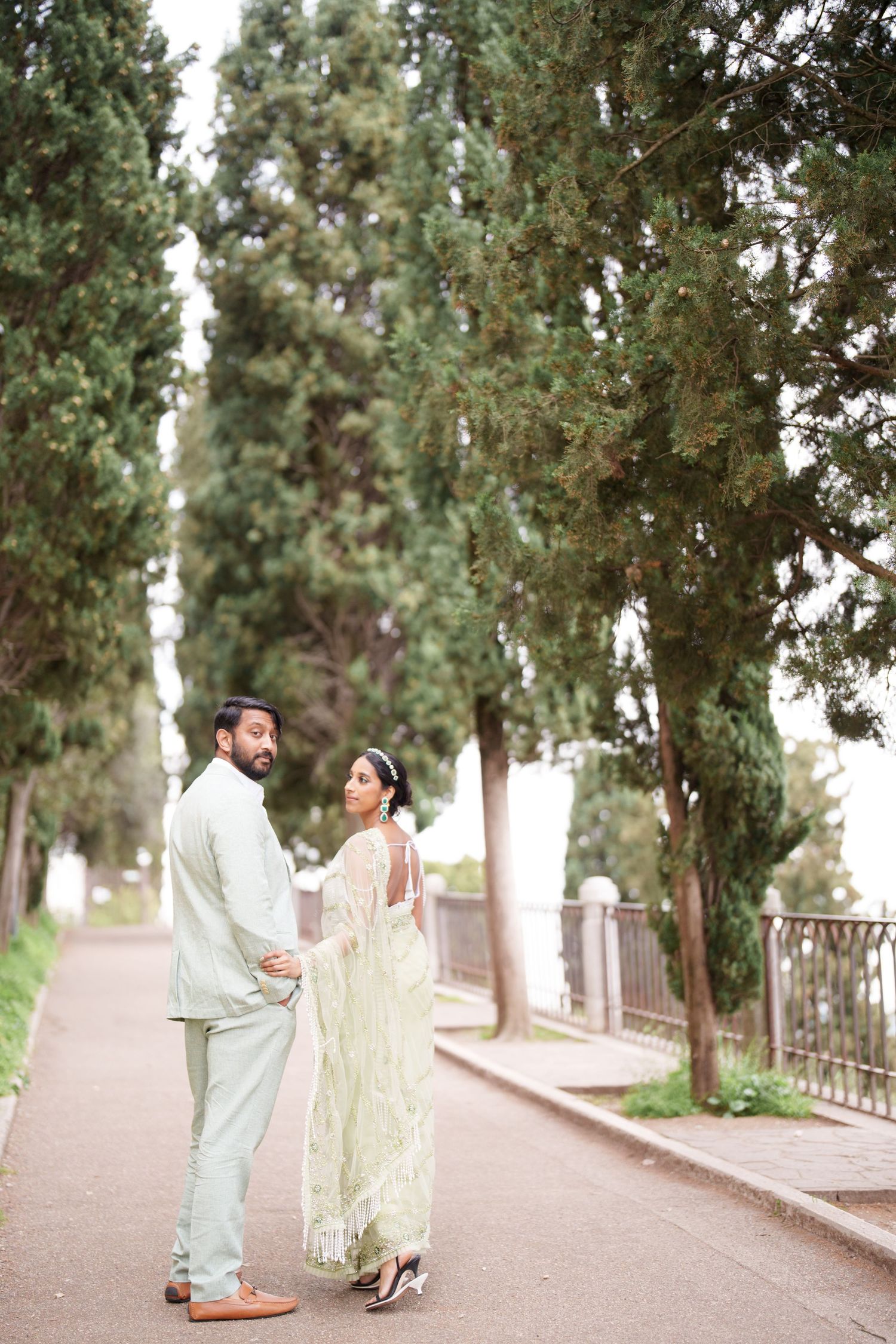 photographer verona romantic couple walking ponte pietra verona photographer elegant couple photoshoot verona italy