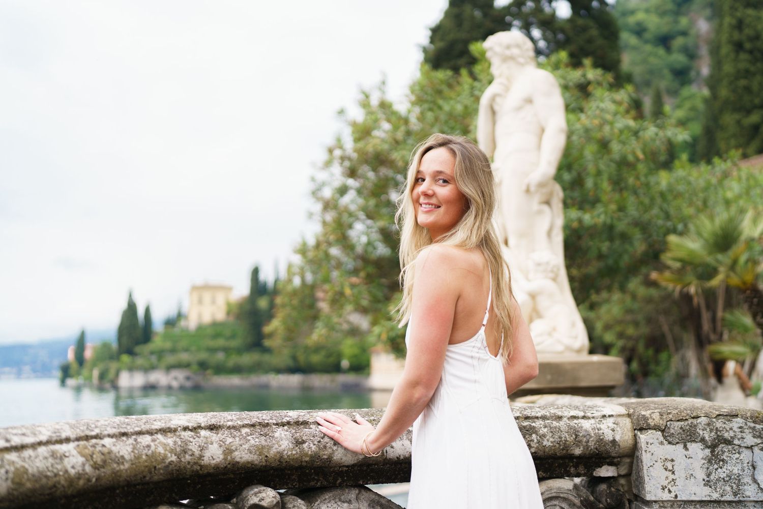Lake Como Engagement Photographer