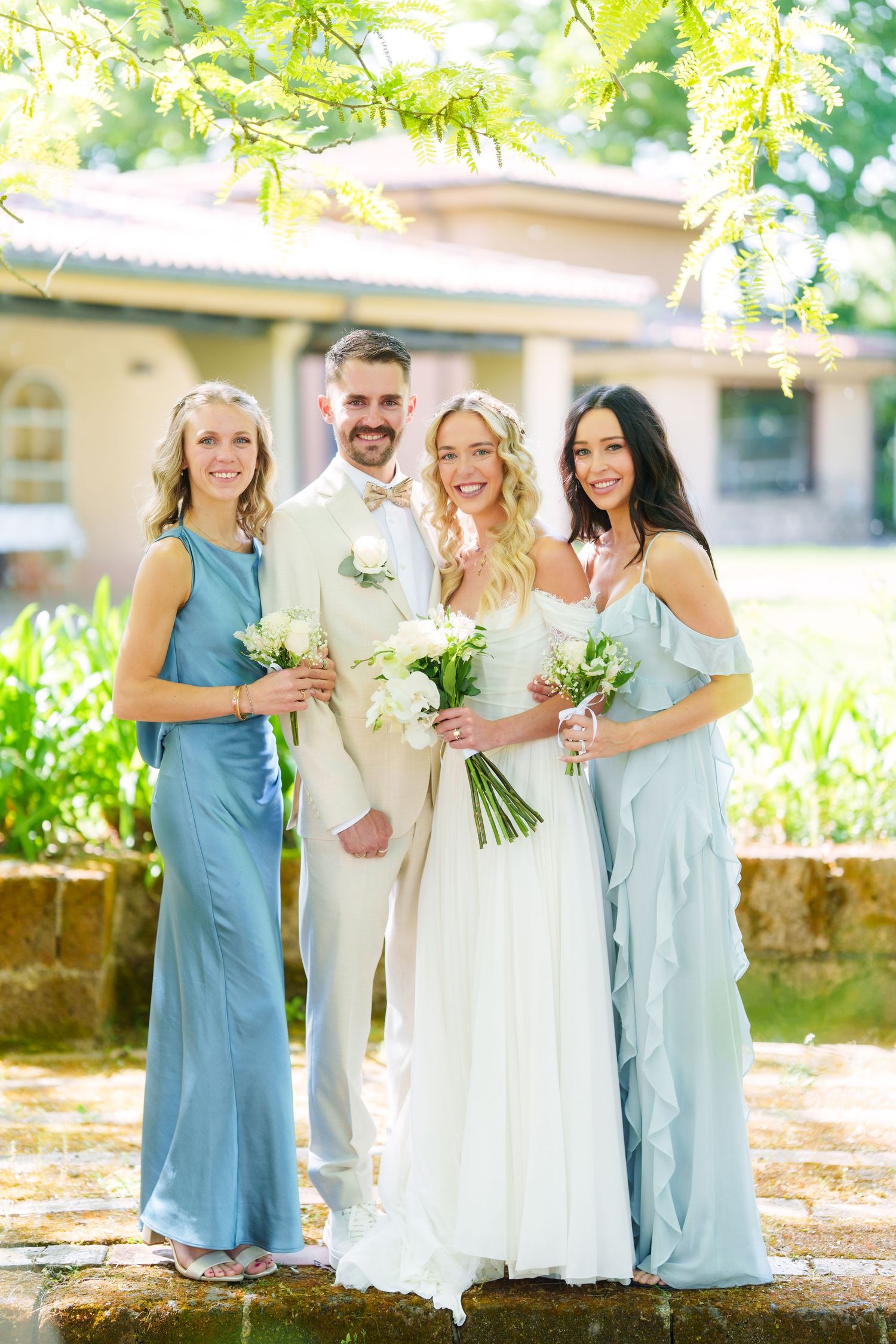 light and airy wedding photographer Italy