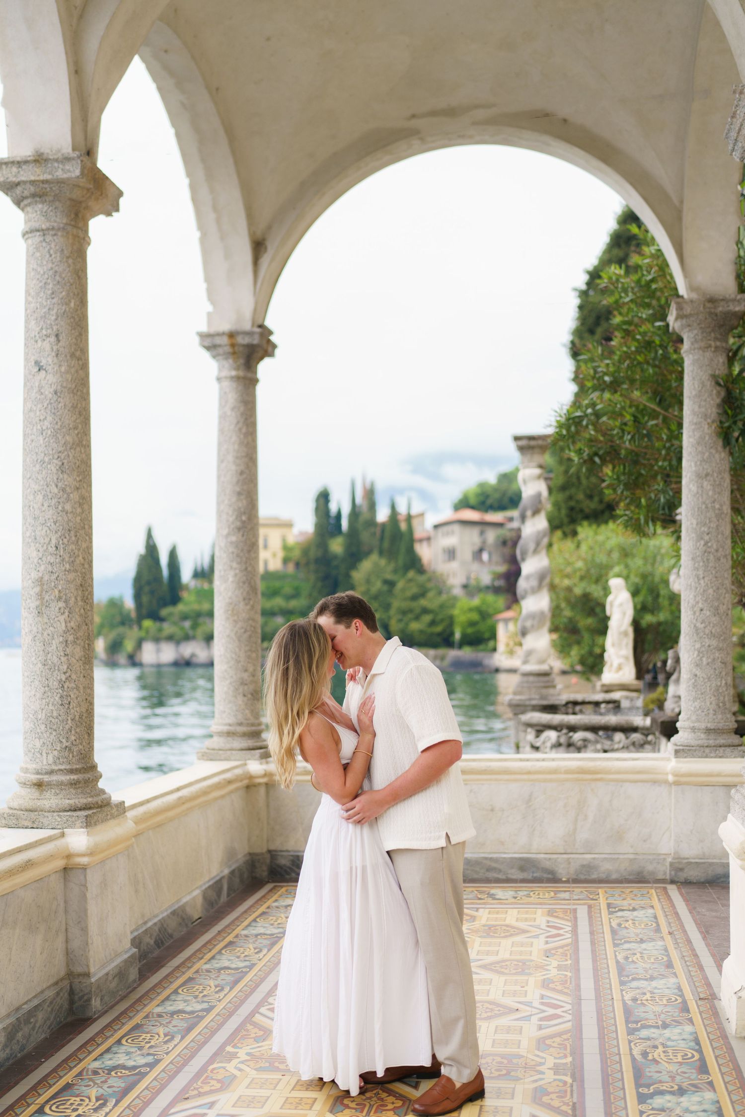 Lake Como Engagement Photographer