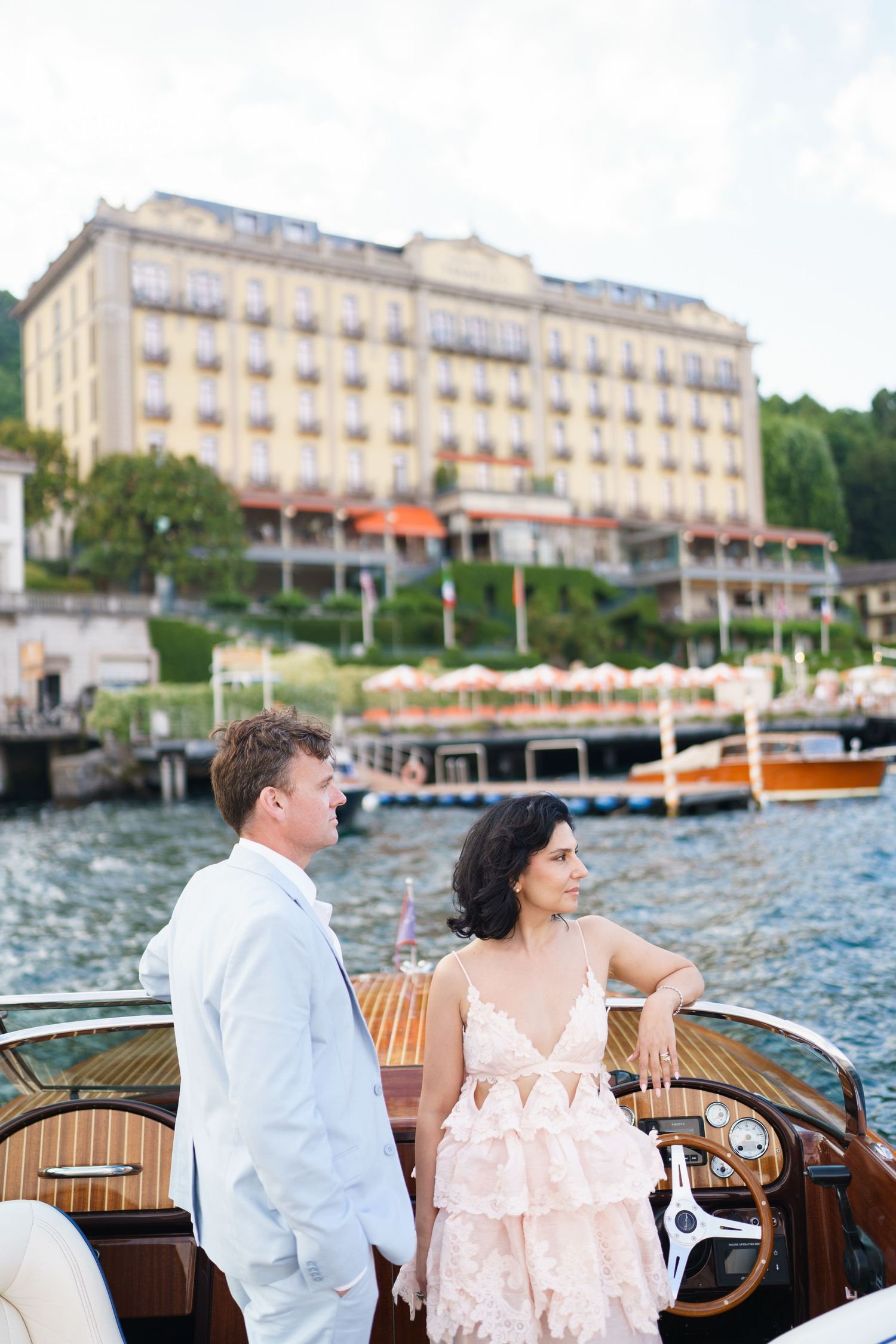 luxury engagement photography grand hotel tremezzo lake como