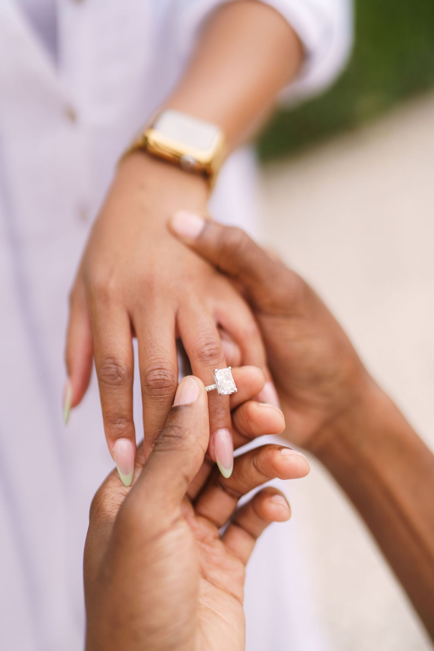 Surprise engagement proposal in Verona captured in cinematic and elegant photography style