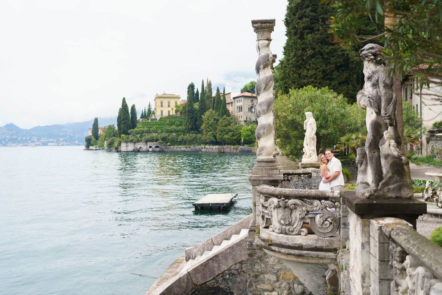 Lake Como Engagement Photographer