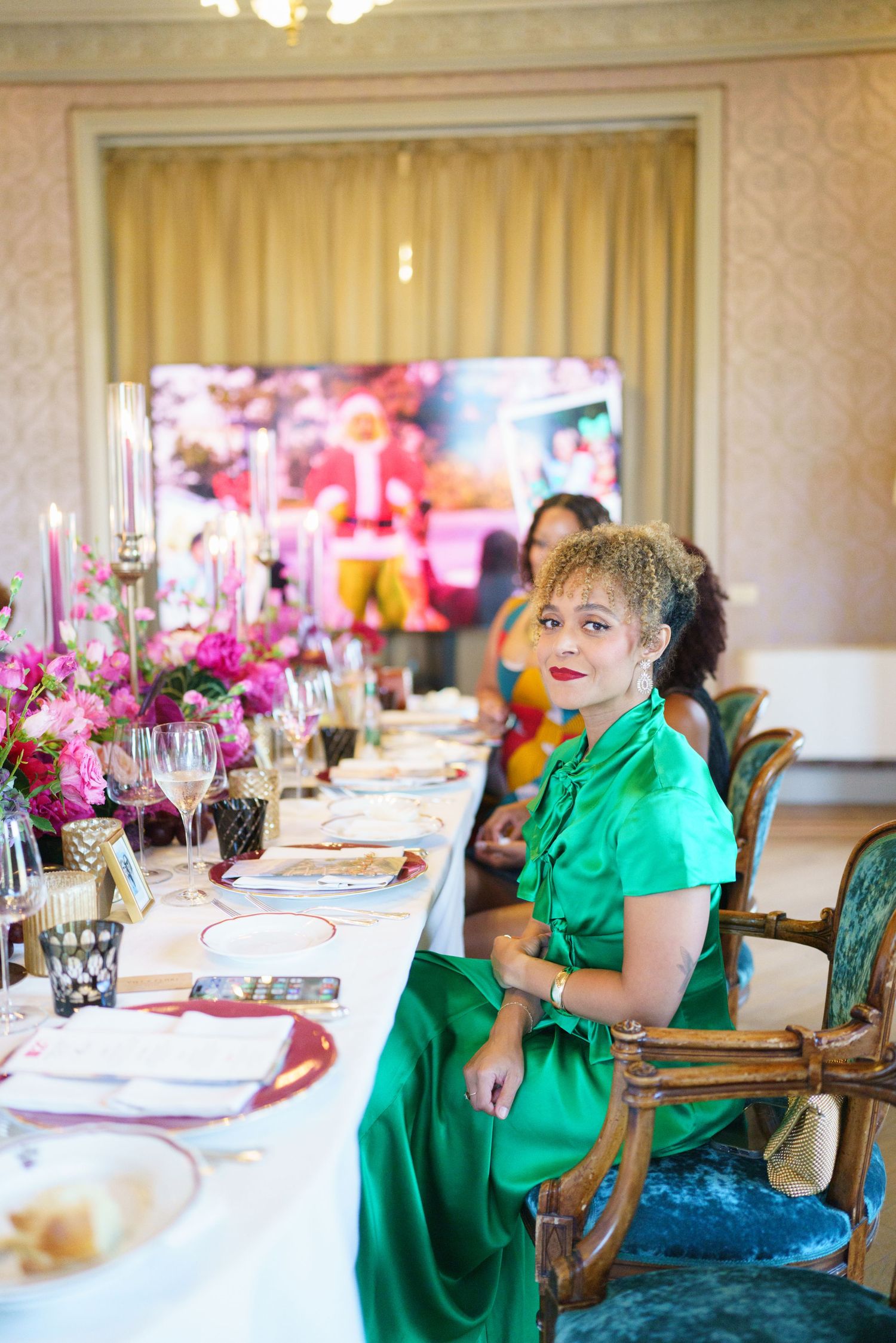 Candlelight dinner styling at Hotel Flori Como Lake celebration