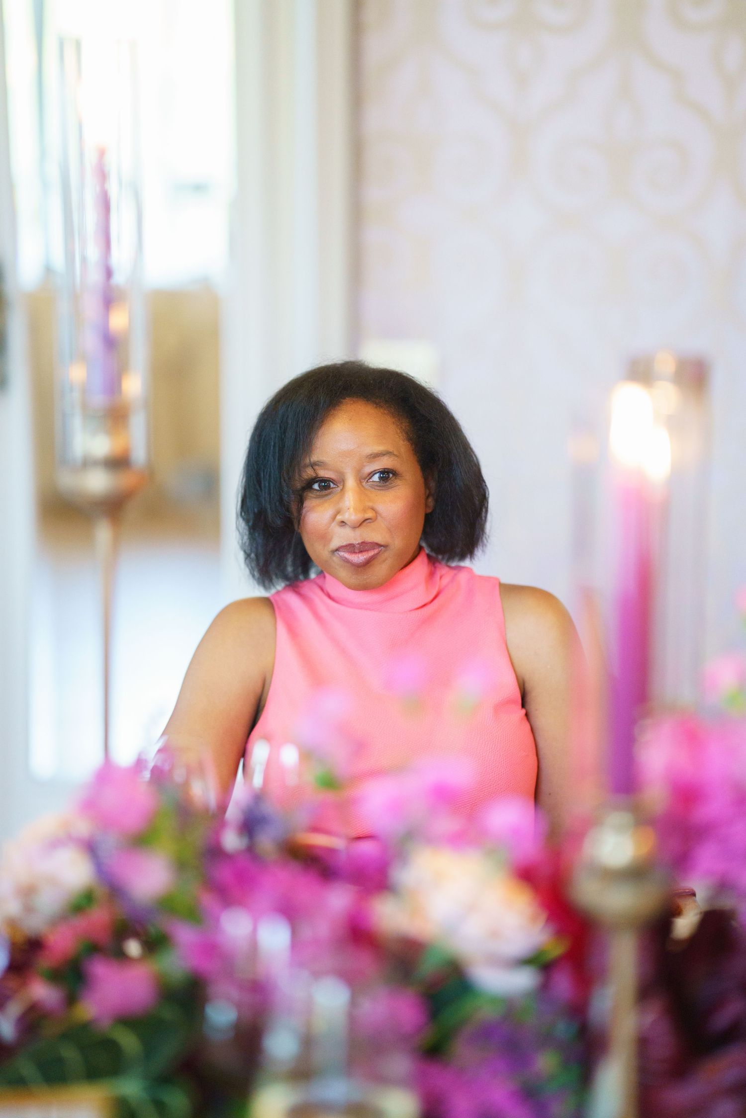 Candlelight dinner styling at Hotel Flori Como Lake celebration