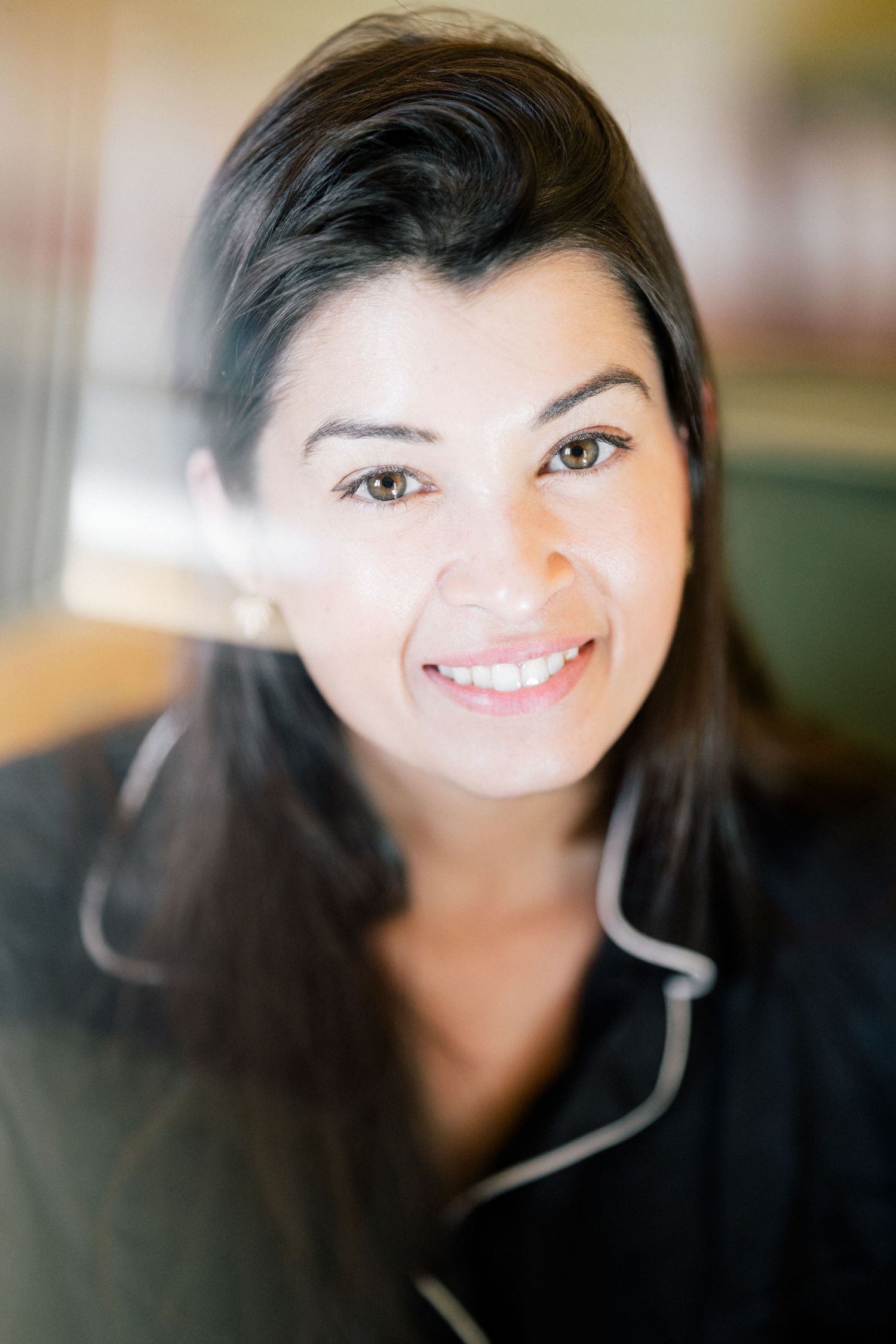 Series of warm portraits with genuine smiles and expressions.