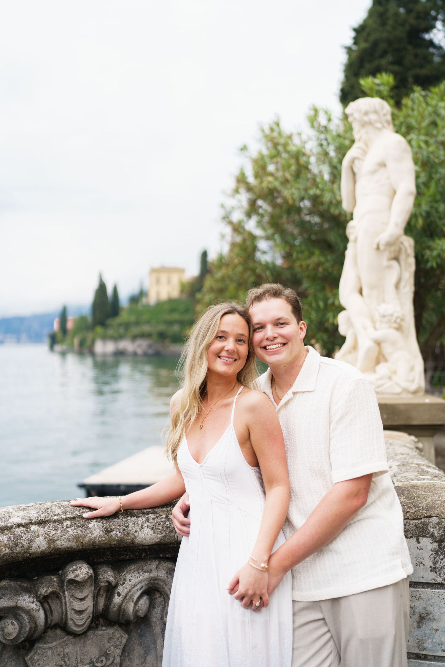 Lake Como Engagement Photography