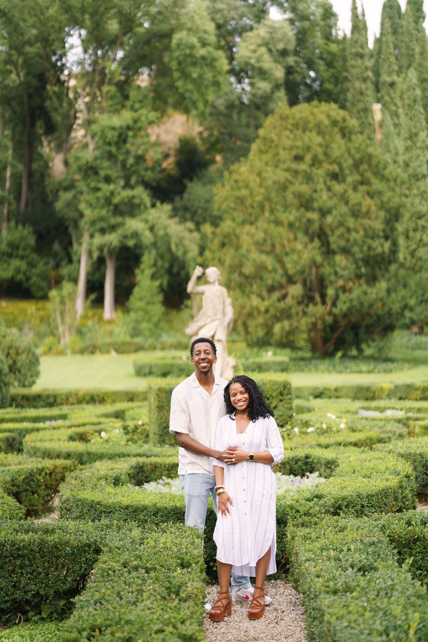 Proposal engagement and wedding photographer Italy Verona capturing natural emotional moments