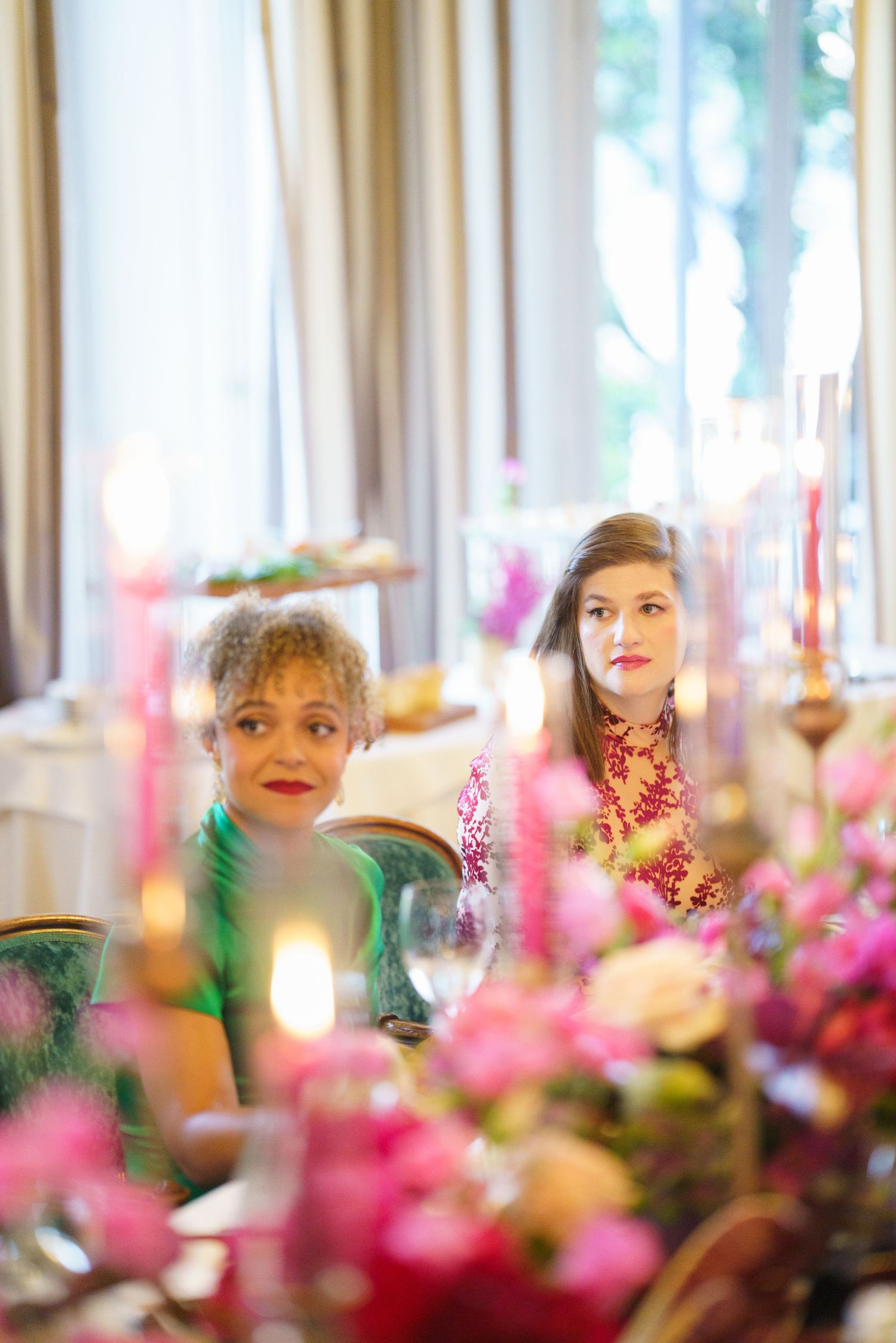 Candlelight dinner styling at Hotel Flori Como Lake celebration