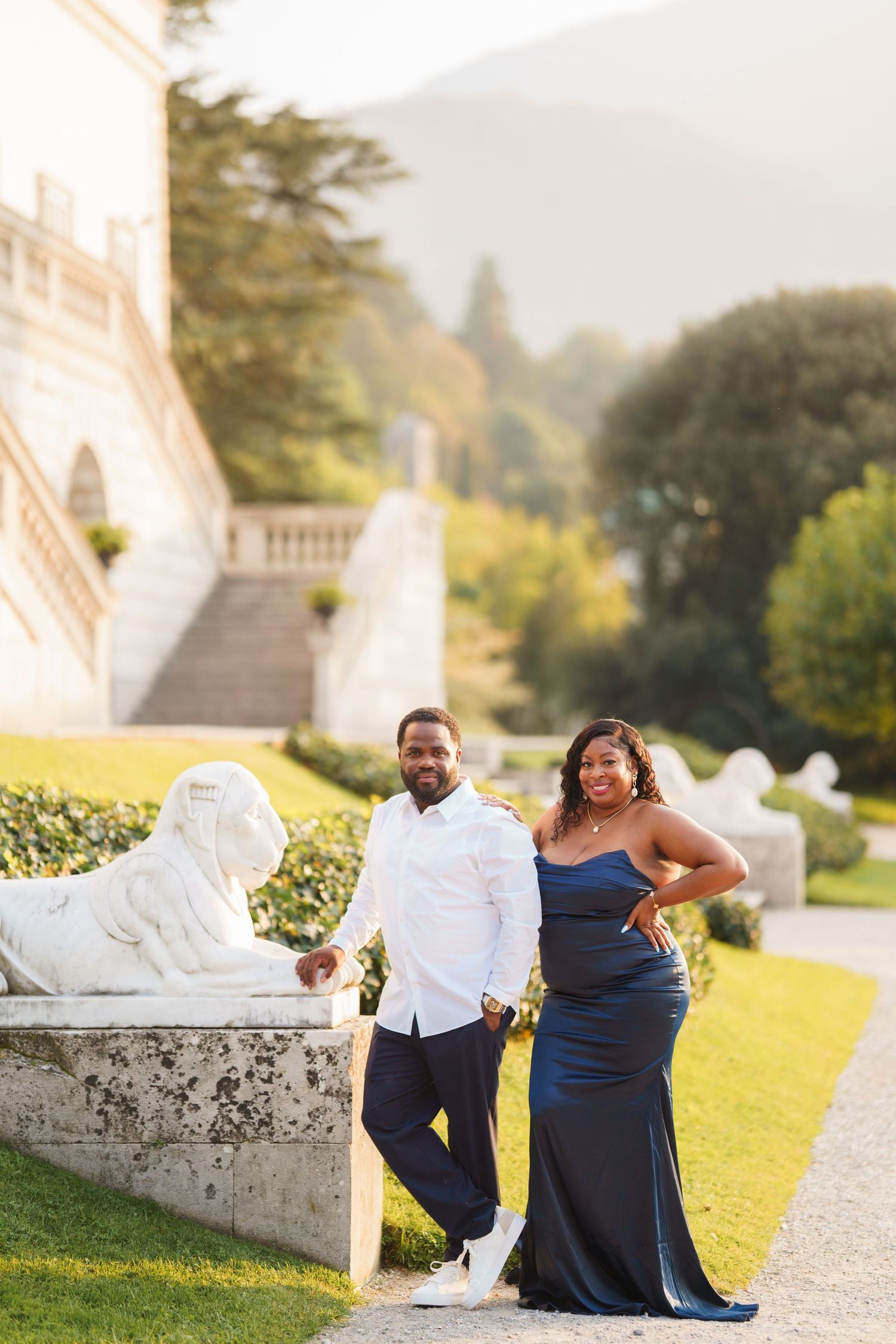 family photos lake como italy