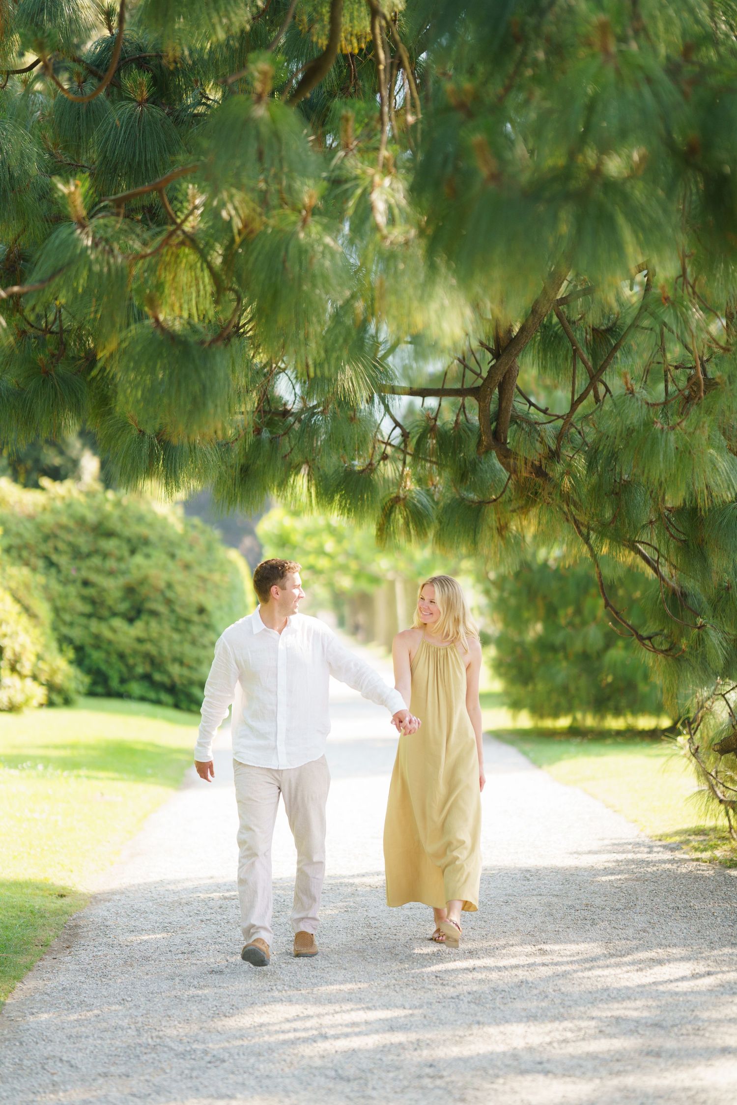 marriage proposal inside Villa Melzi  Bellagio Lake Como