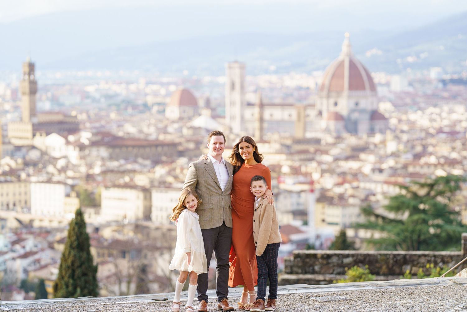family portrait session florence italy
