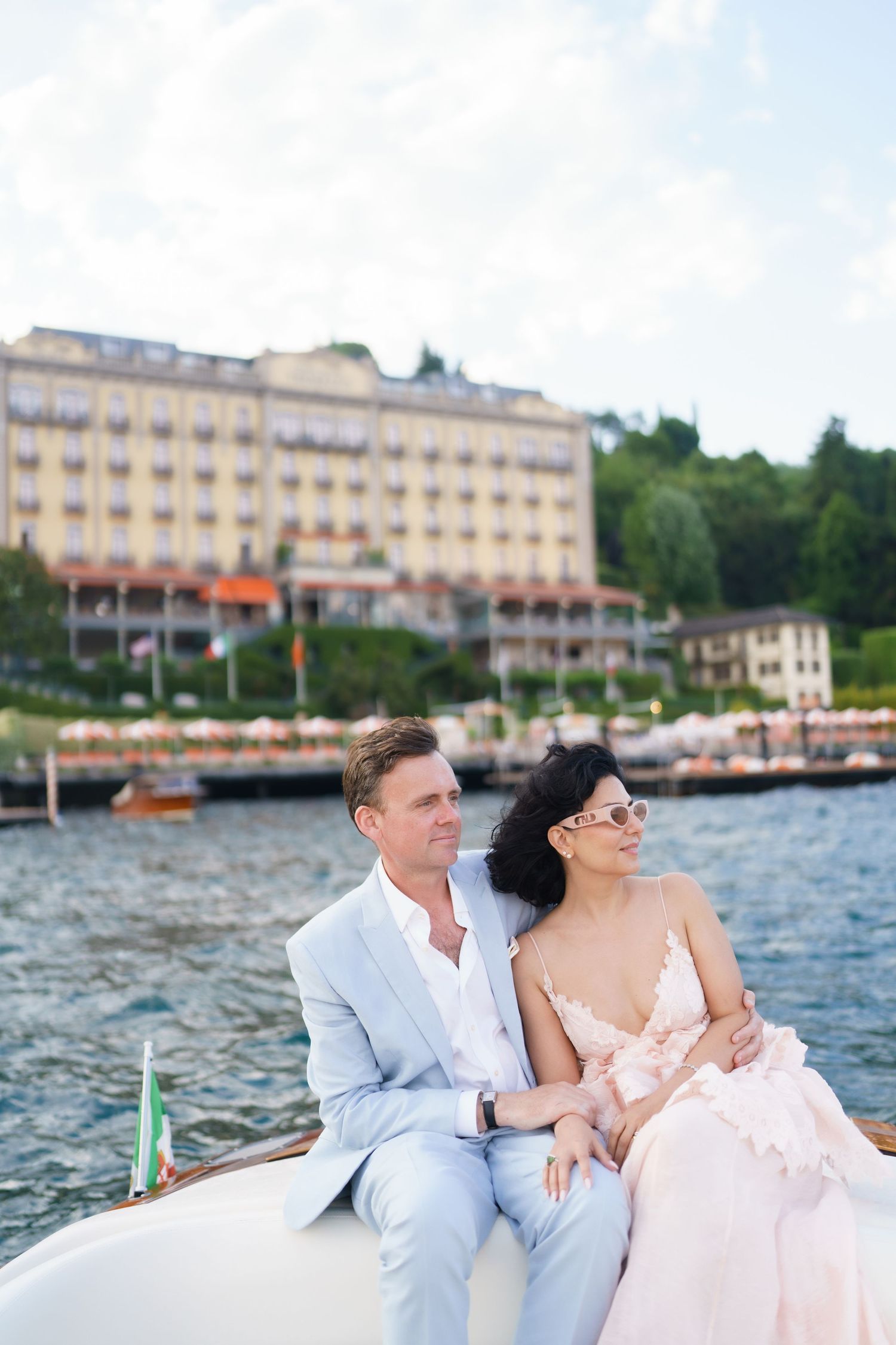 luxury engagement photography grand hotel tremezzo lake como
