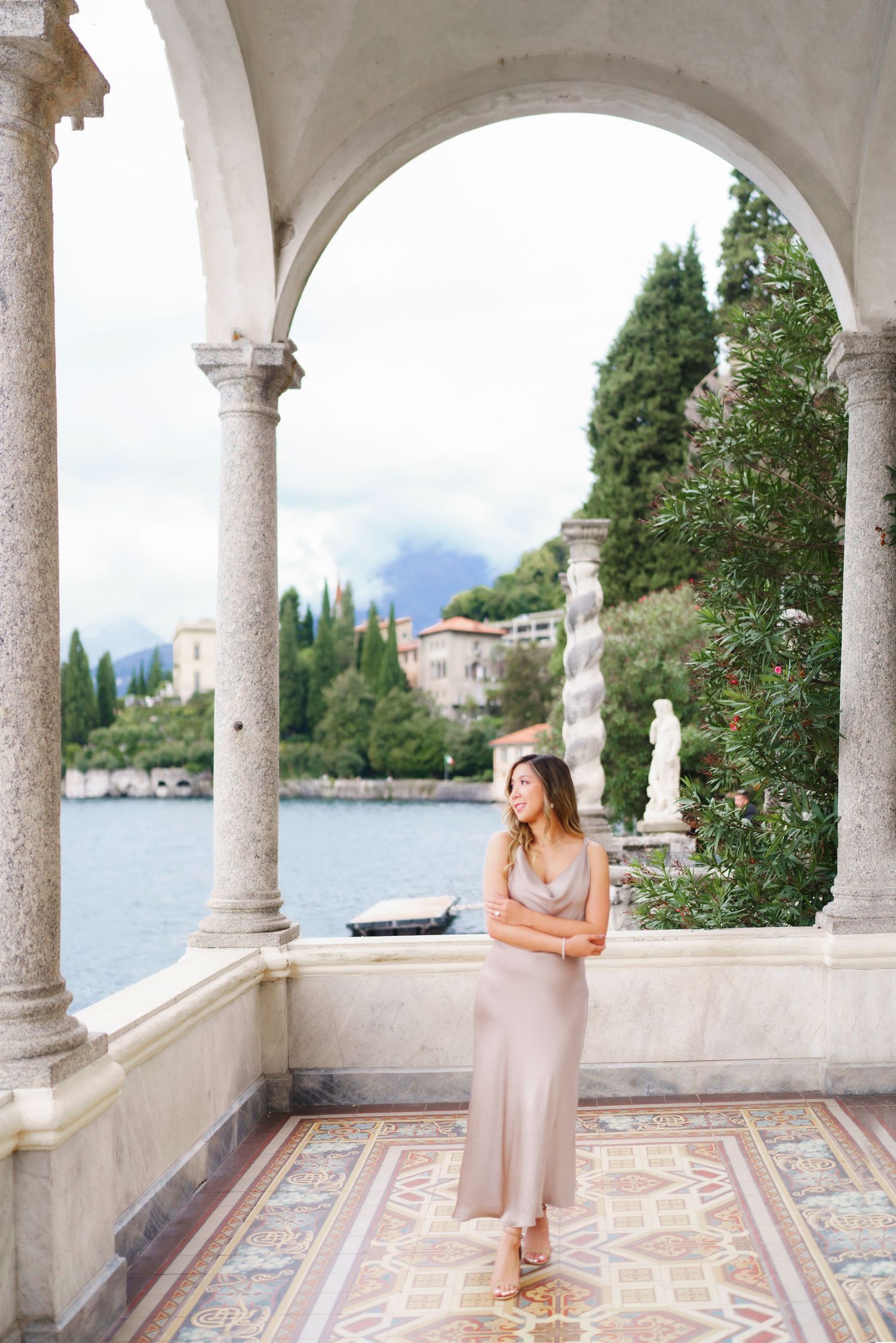 villa monastero proposal and couples photographer
