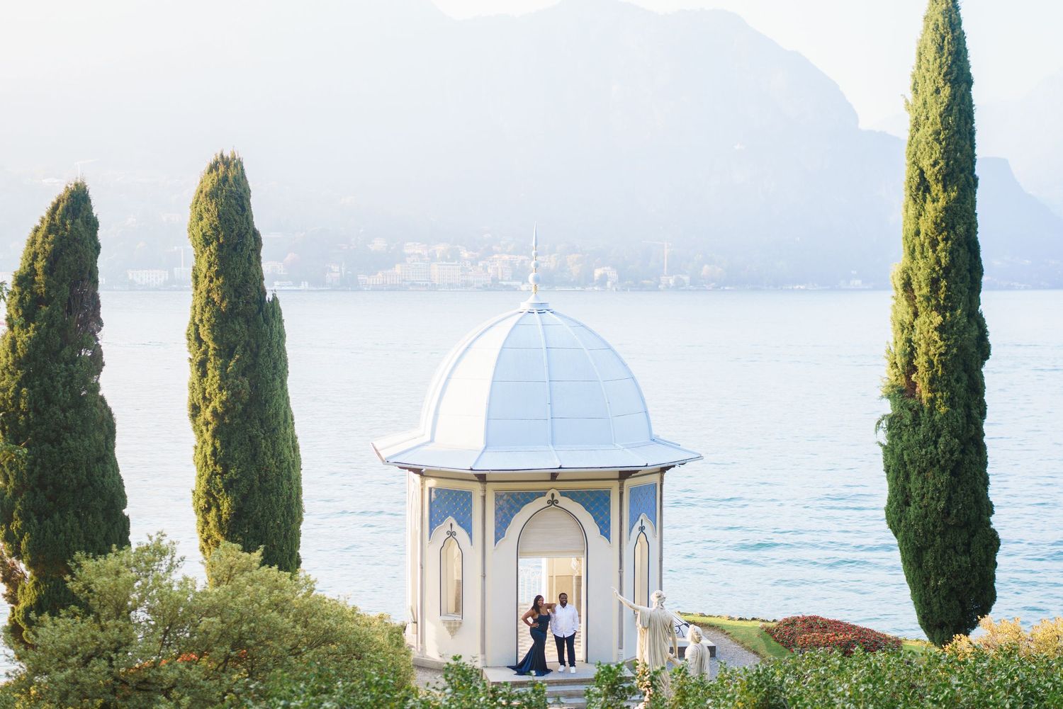 family photos lake como italy