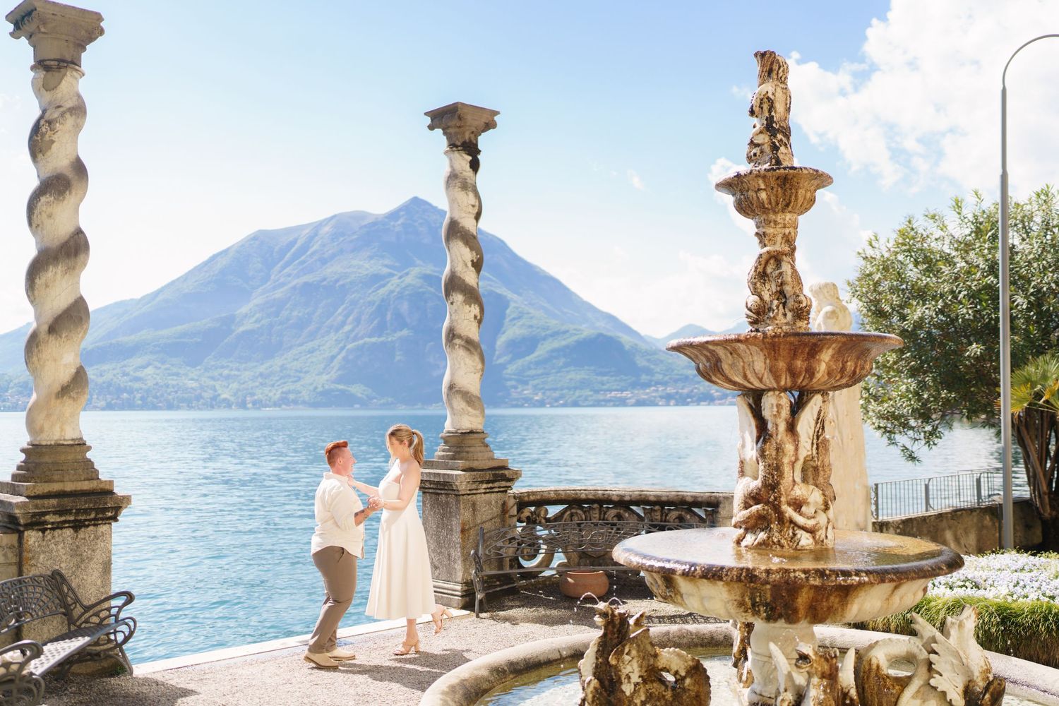 villa monastero proposal lake como photographer