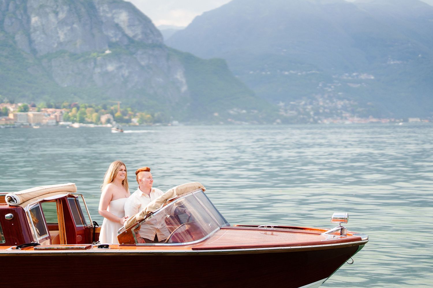 proposal on lake como varenna elegant photoshoot same sex couple