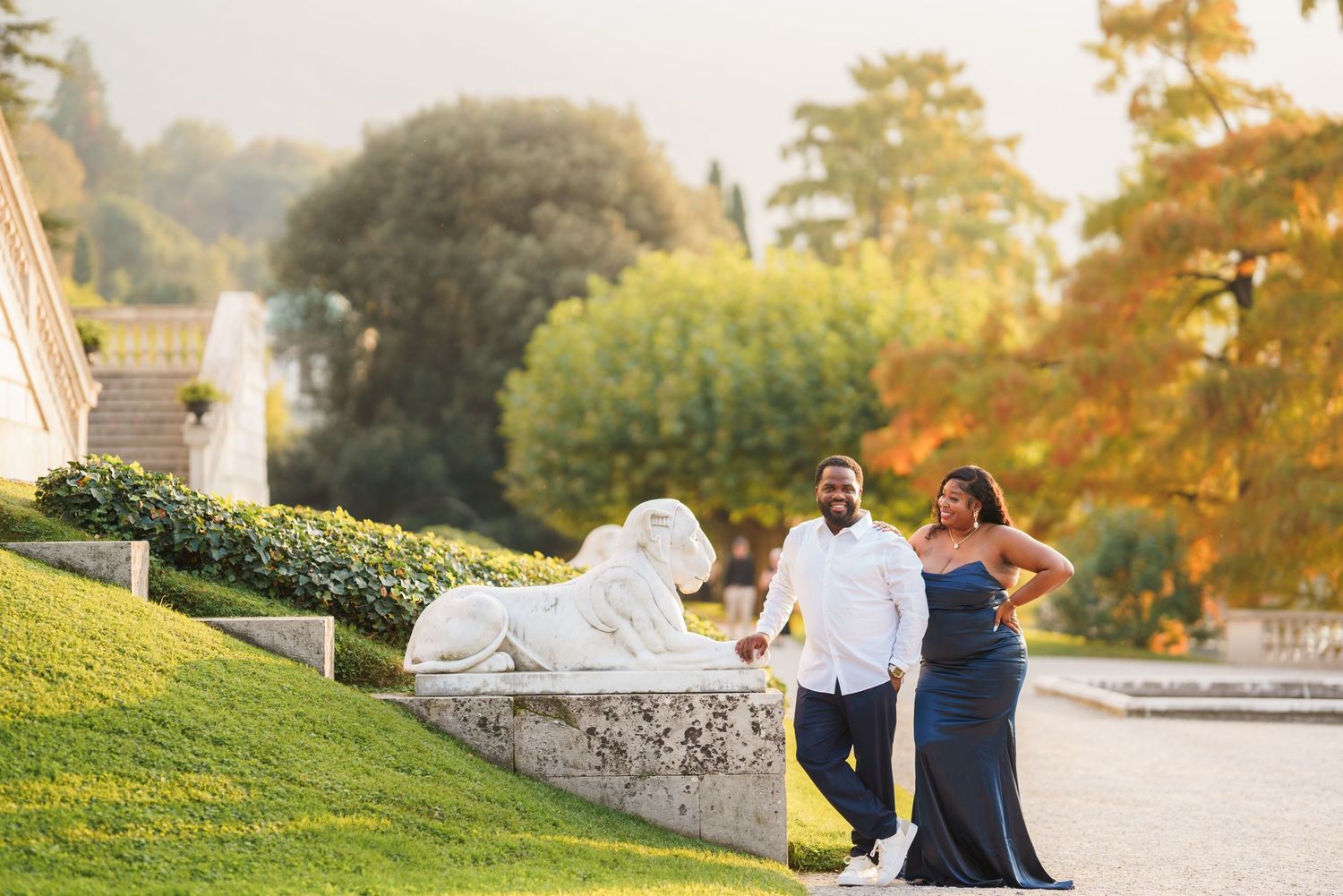 family photos lake como italy
