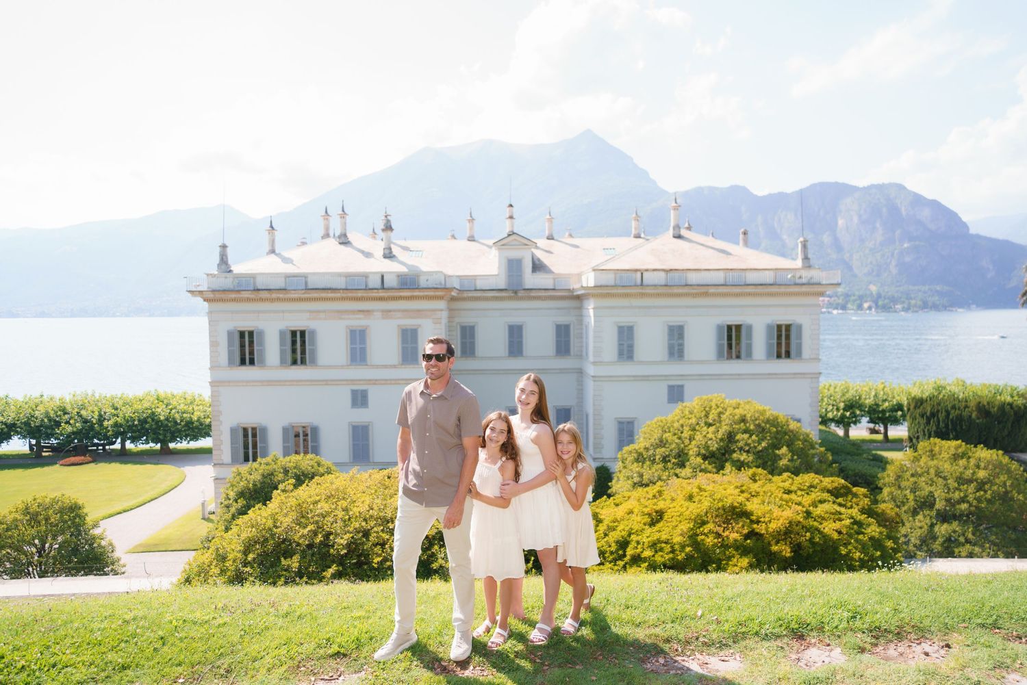 Lake Como family vacation photographer in Bellagio