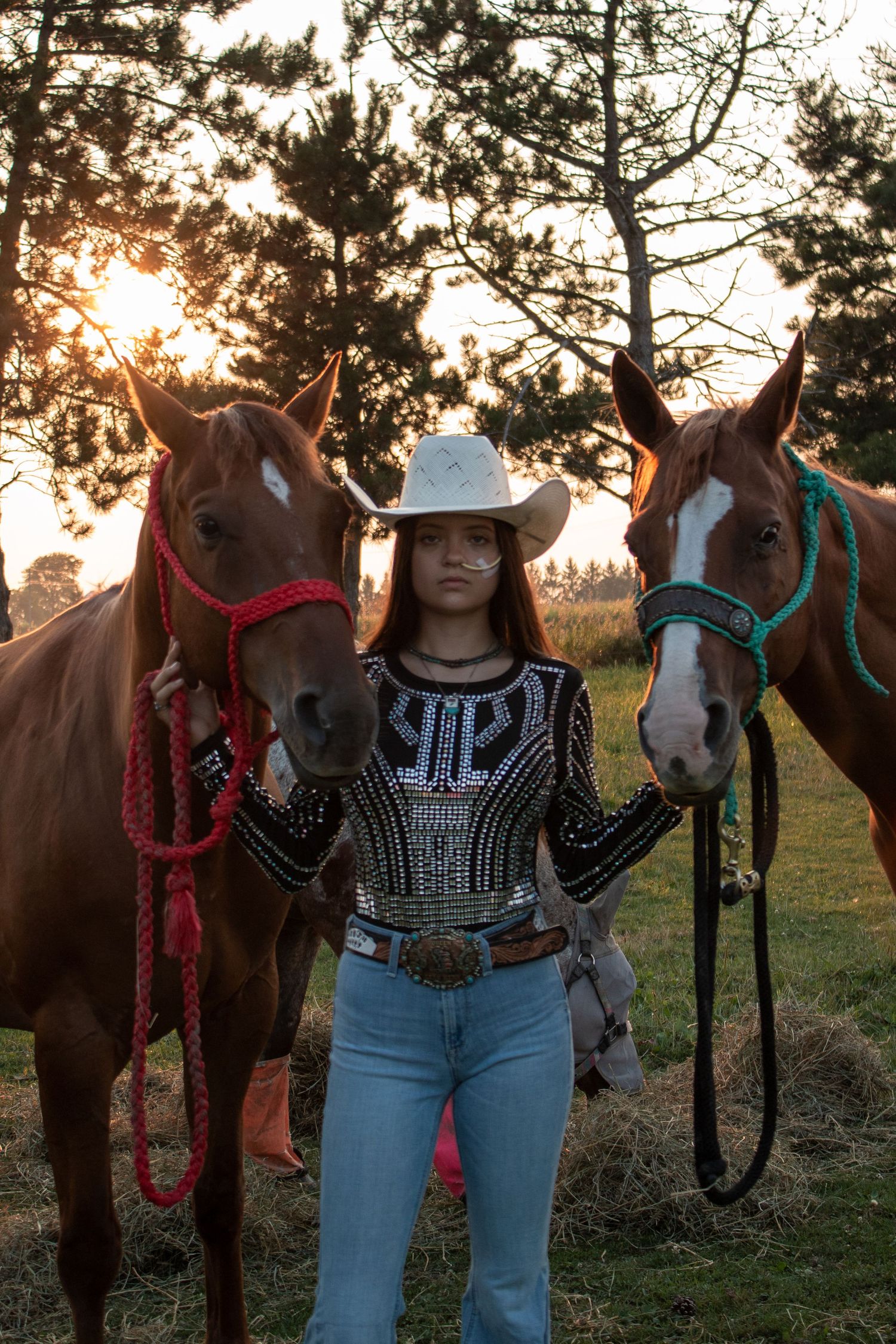 cowgirl horse portraits horse sunset riding away into the sunset cowgirl photo session western photoshoot western lifestyle western photo