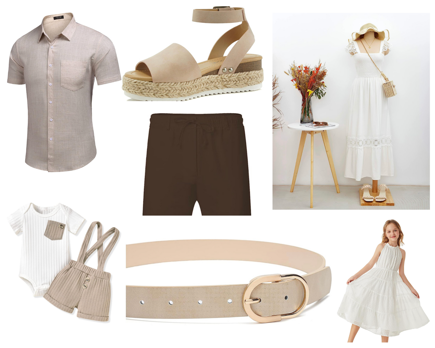 Amazon Summer Photoshoot Outfit Ideas for the Family