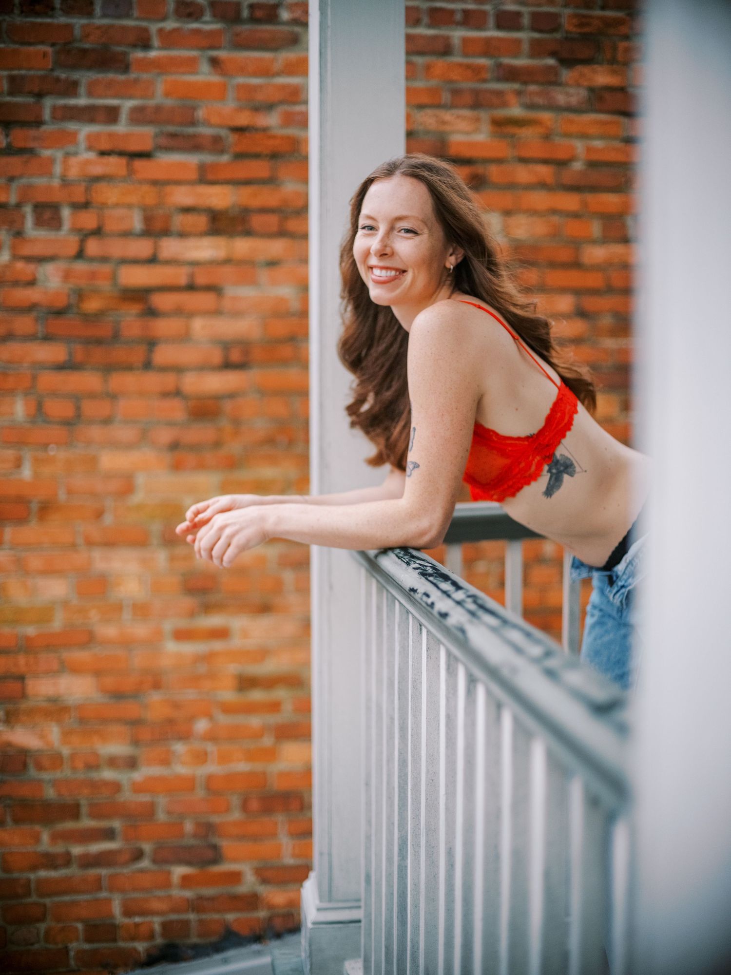 Soft and romantic Lowcountry boudoir portrait in Savannah studio