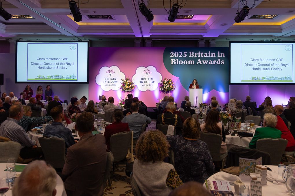 Guests arriving at The Grand Brighton for the RHS Britain in Bloom Awards 2025