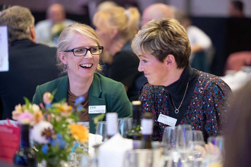 RHS directors enjoying the 2025 Britain in Bloom Awards