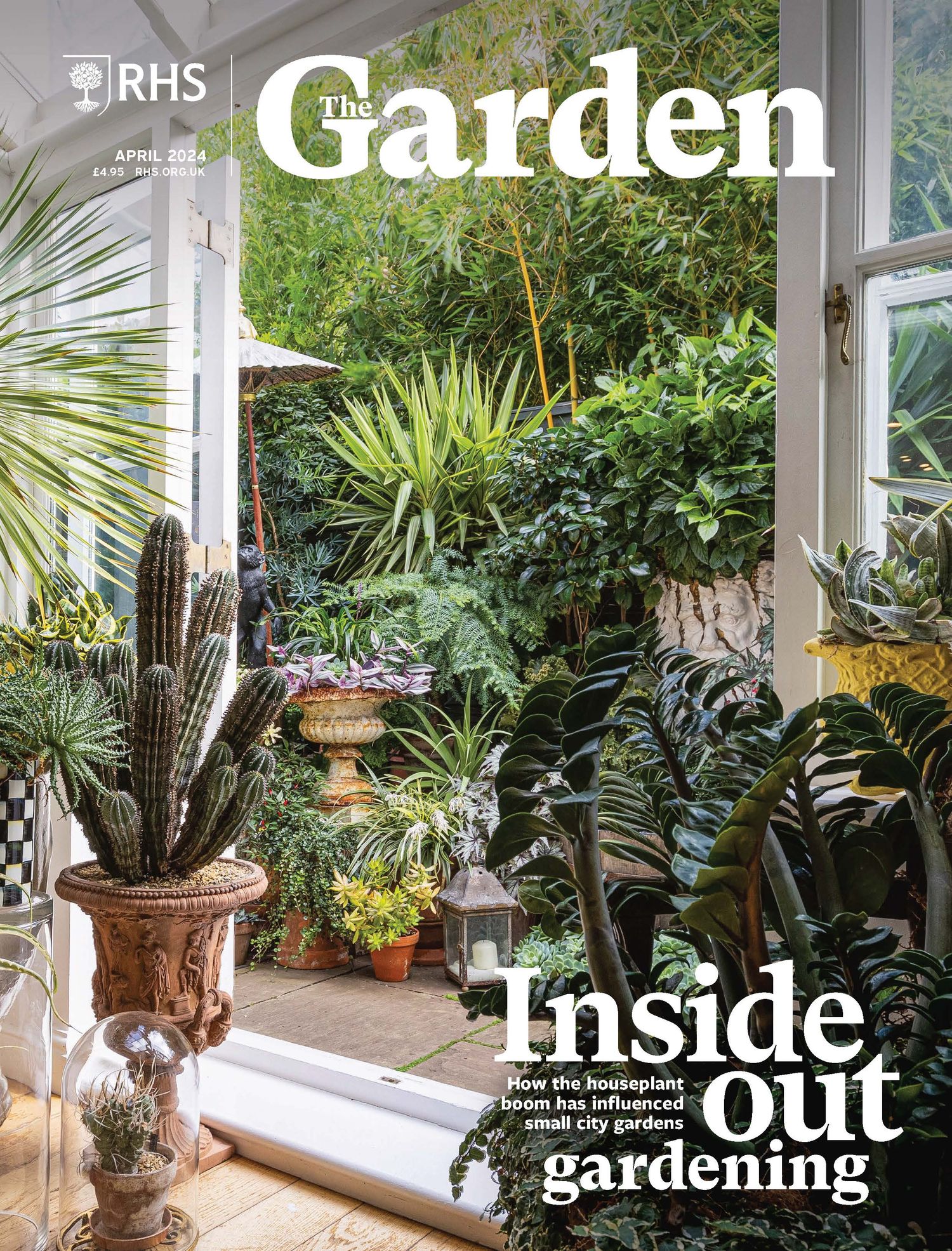 RHS The Garden magazine cover featuring award-winning indoor-outdoor garden photography by Lee Charlton.