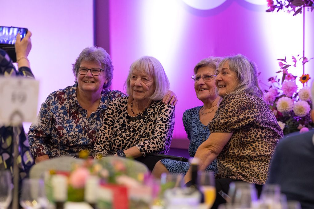 People enjoying the RHS Britain in Bloom Awards 2025 at the Grand Hotel in Brighton.