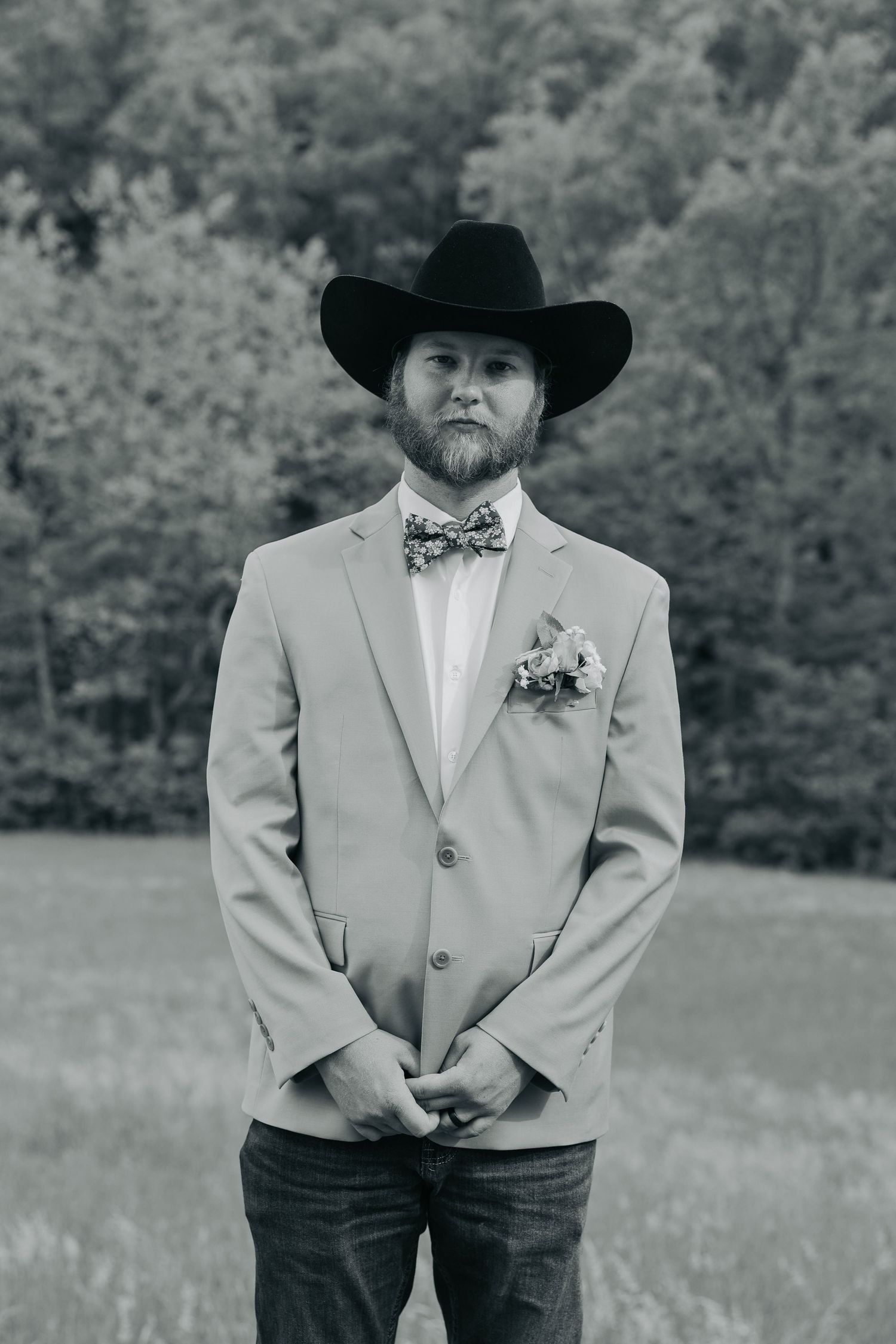 Intimate Wedding Portrait-groom