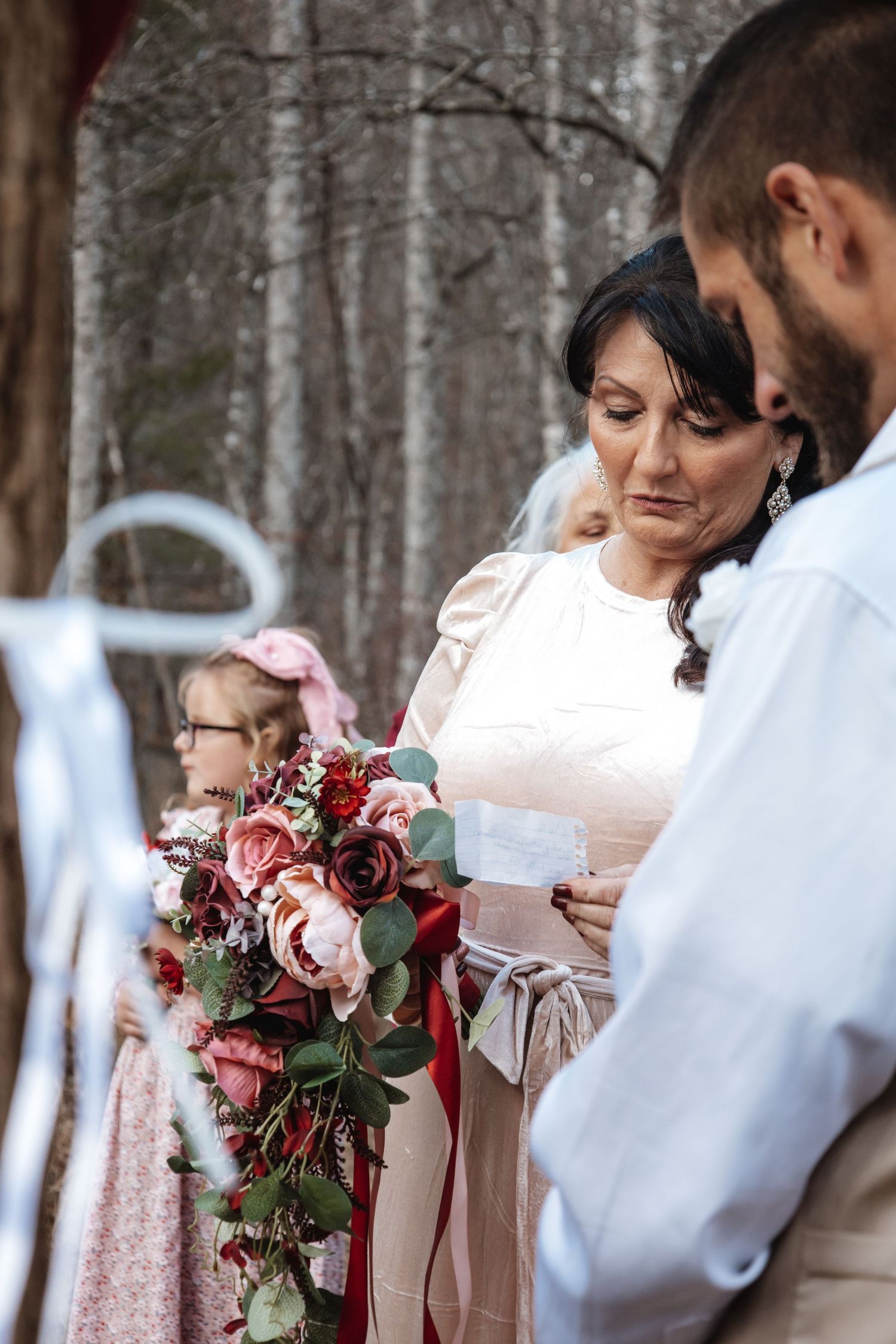 Wedding Ceremony Bridal Party Image