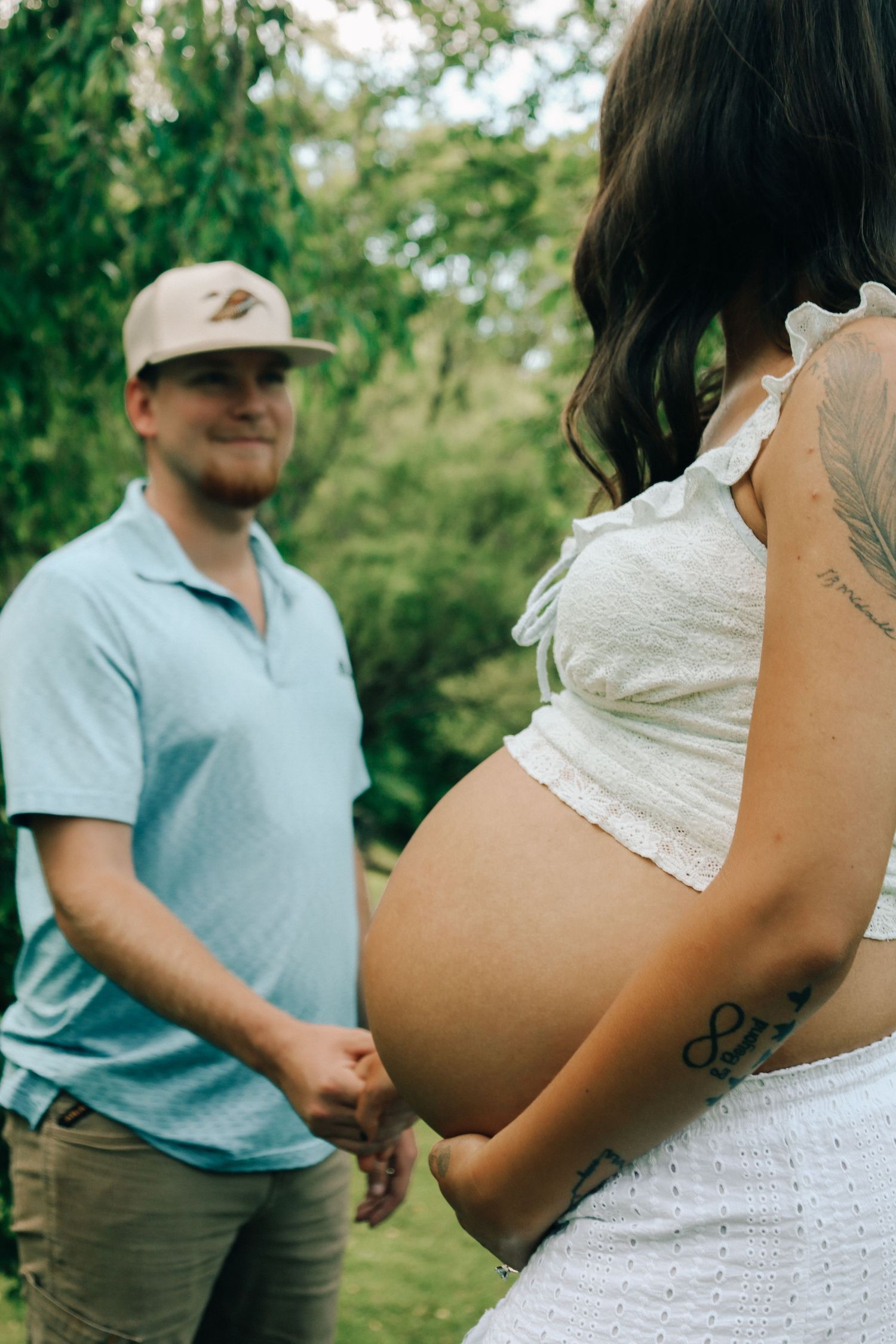 Intimate Country Maternity Session