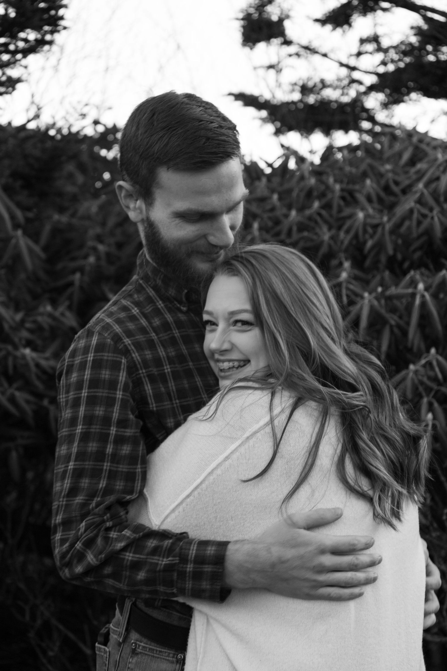Outdoor Couples Session Blue Hour