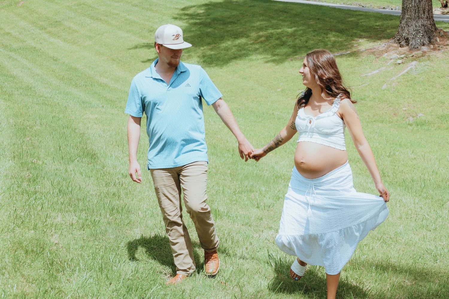 Intimate Country Maternity Session