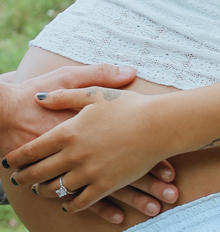 Intimate Country Maternity Session