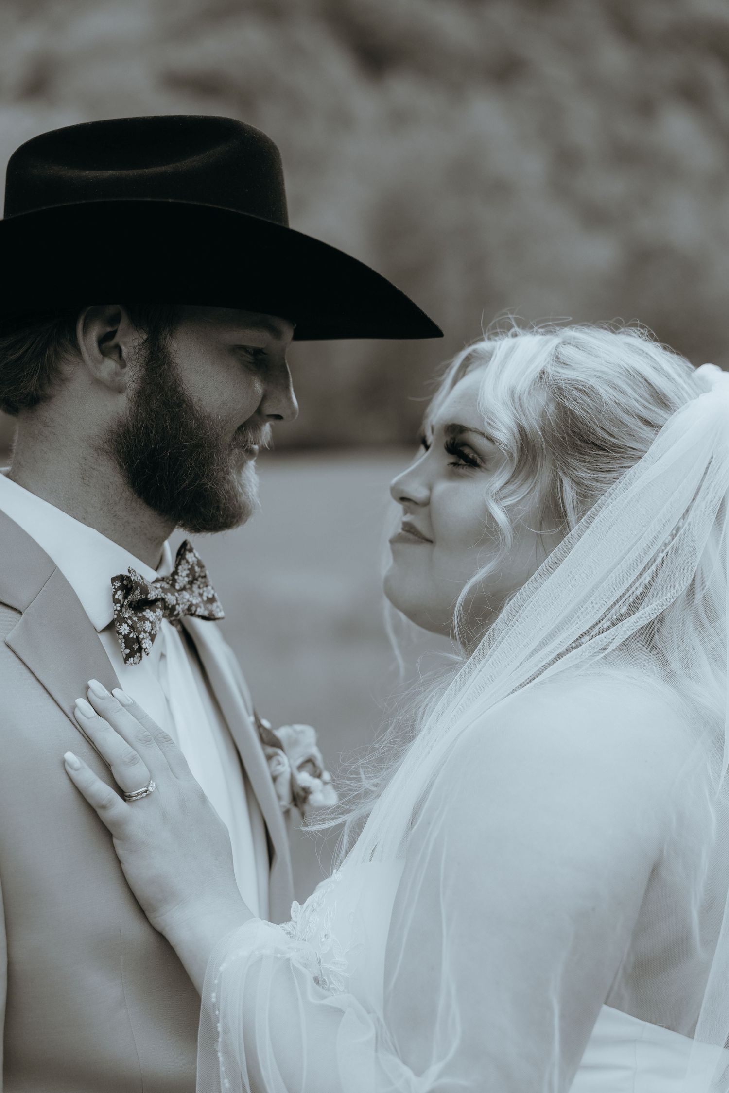 Intimate Wedding Portrait