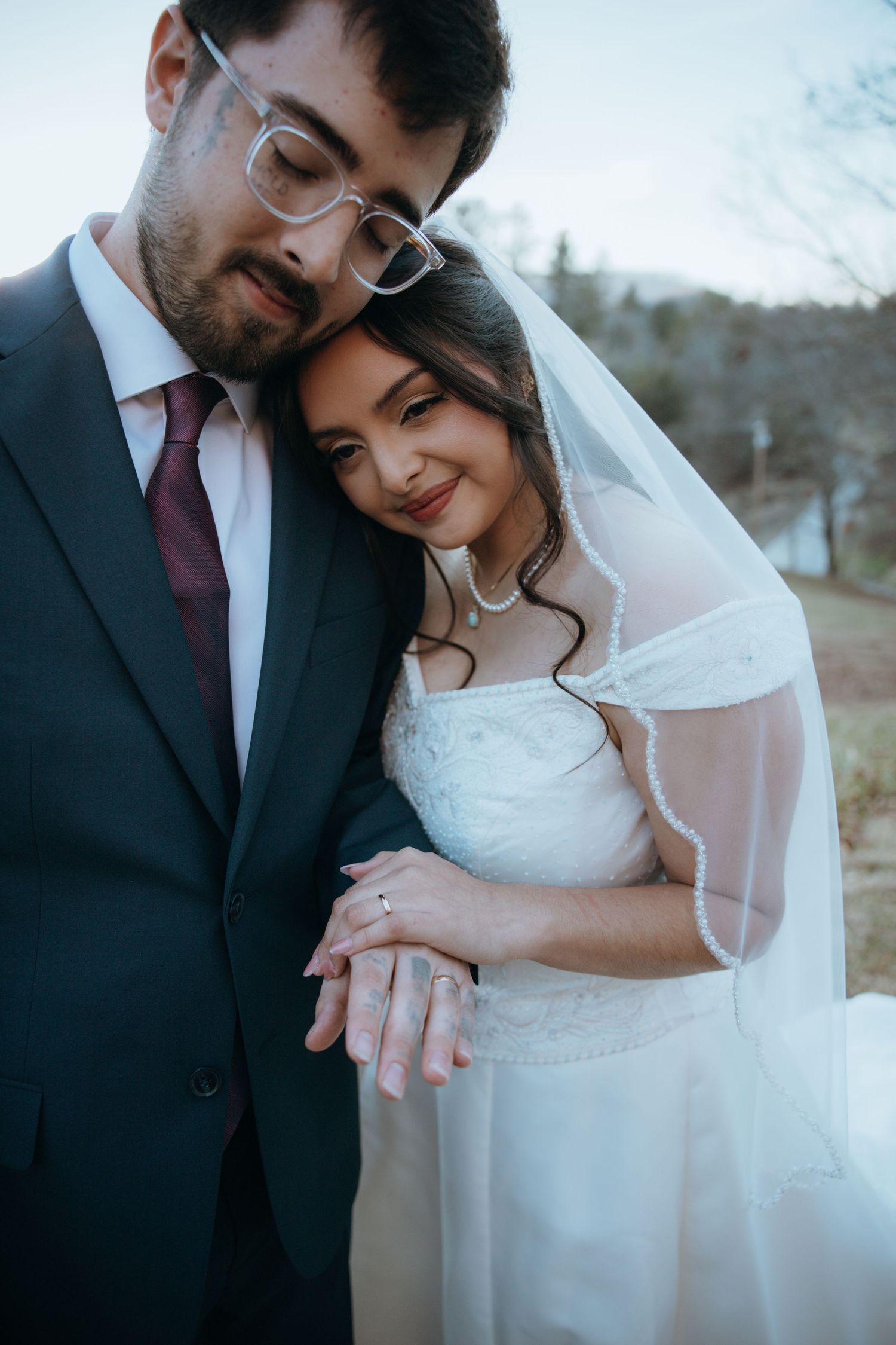 Romantic Wedding Portrait