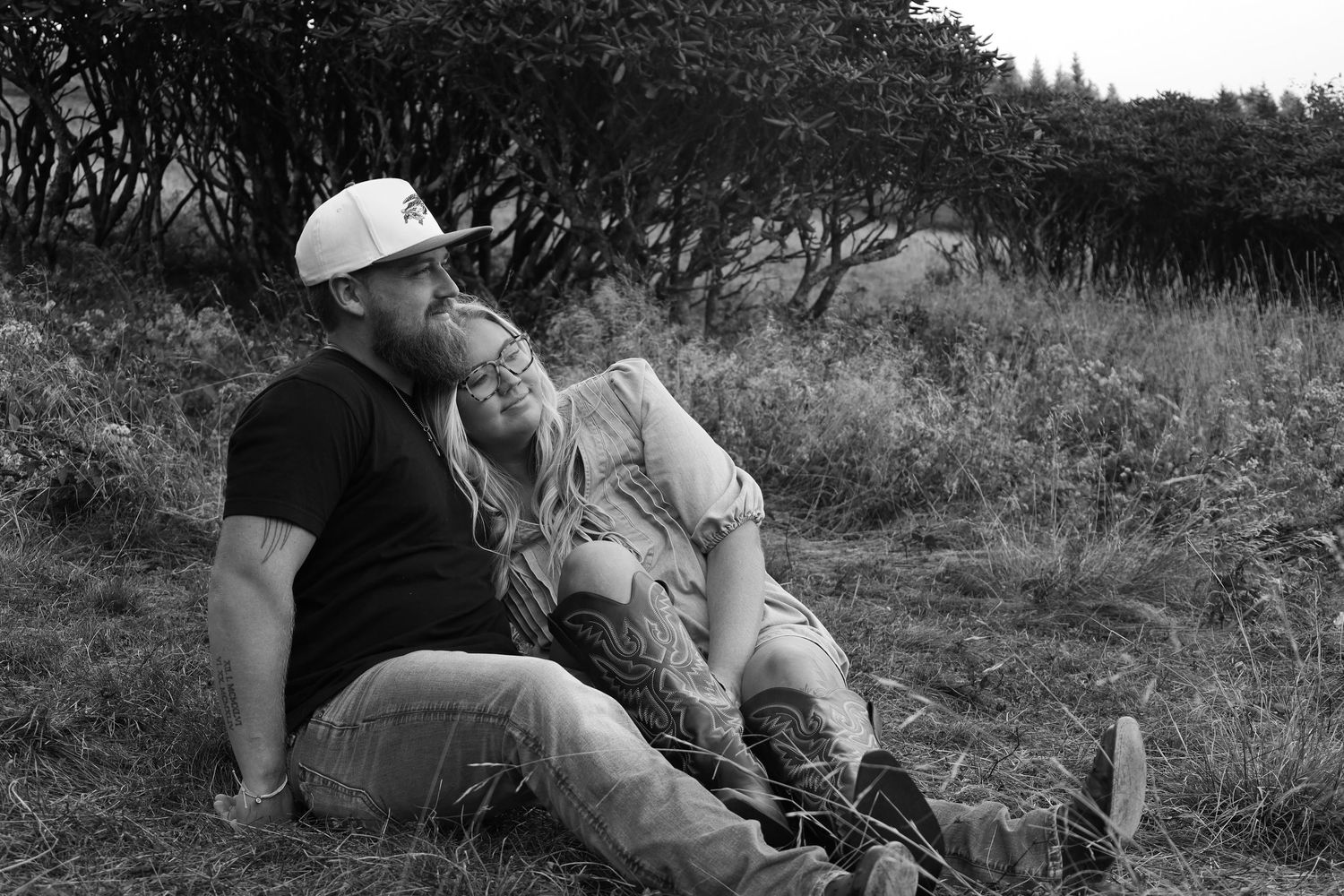Creative Couples Photos- Black and White