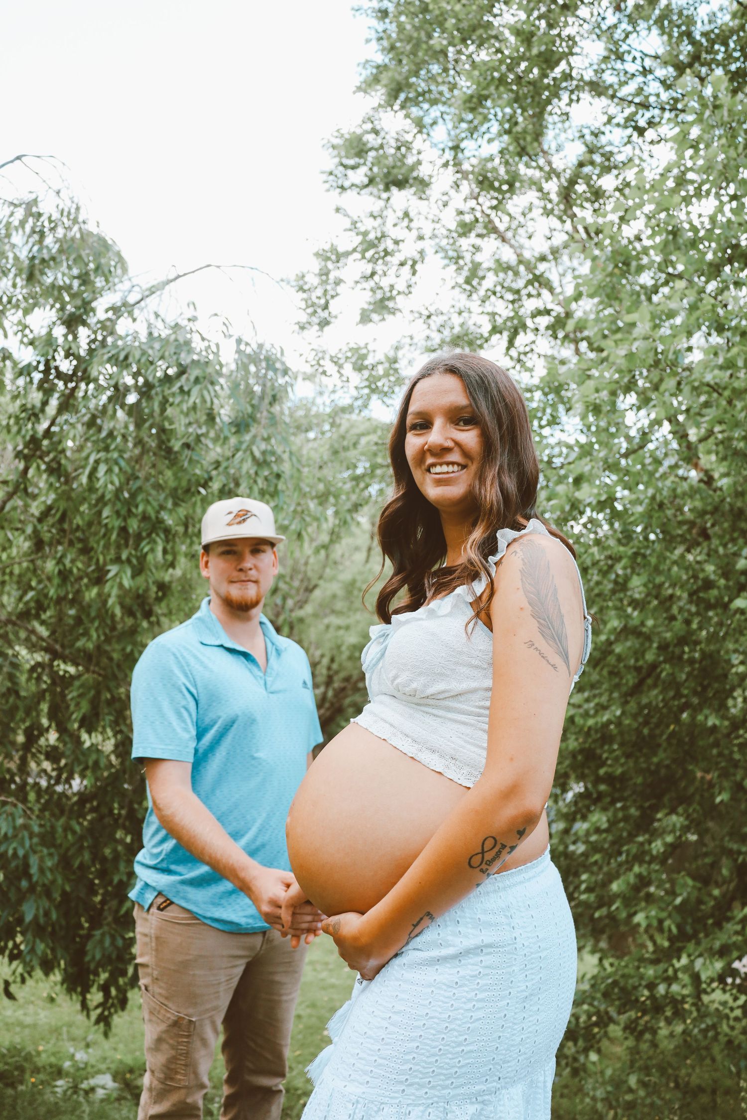 Intimate Country Maternity Session