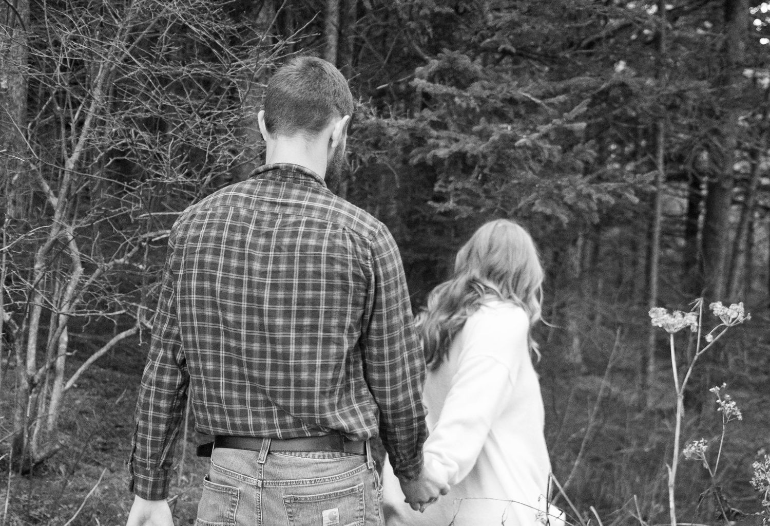 Outdoor Couples Session Blue Hour