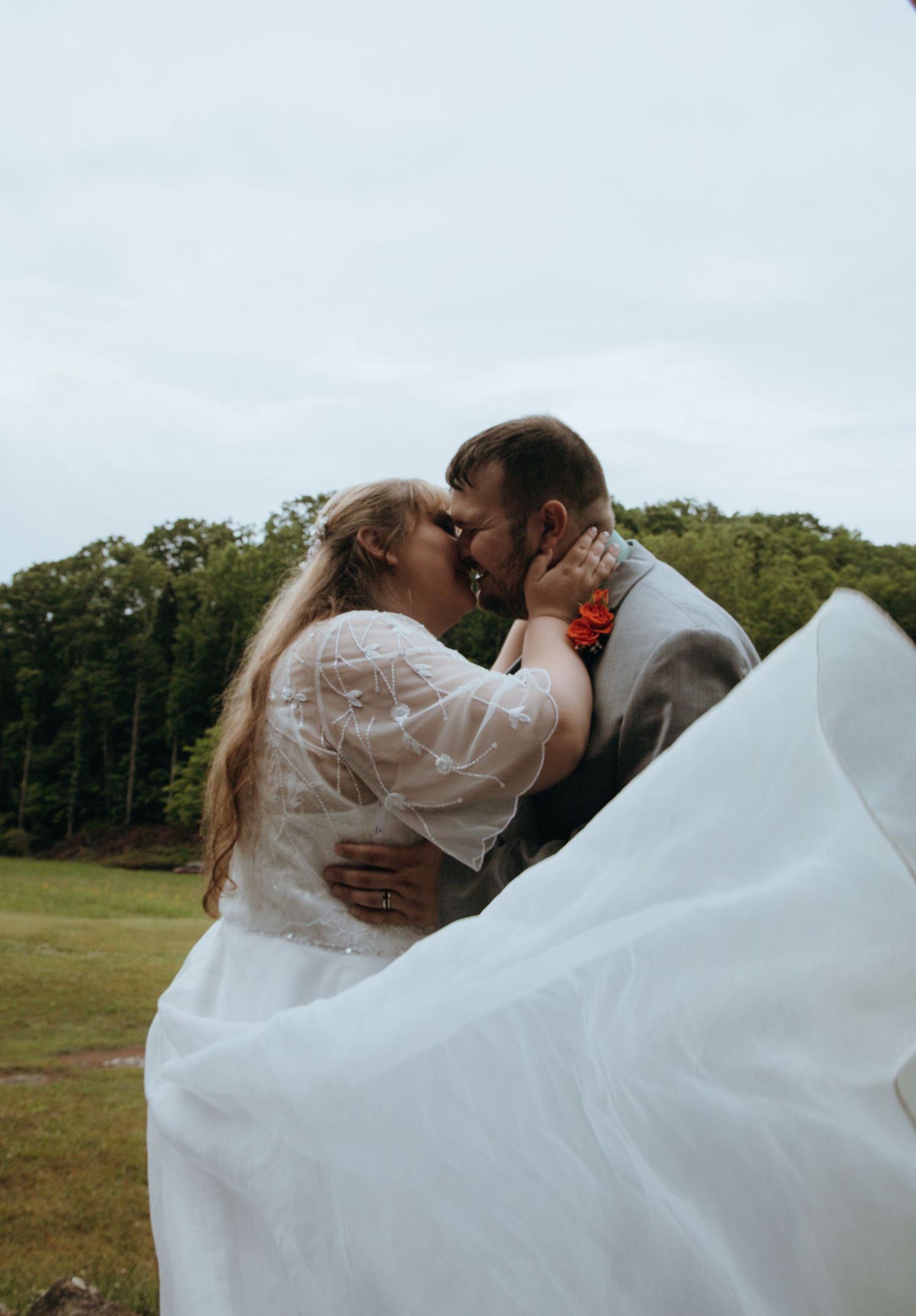 Dress Detail Creative Portrait- Wedding