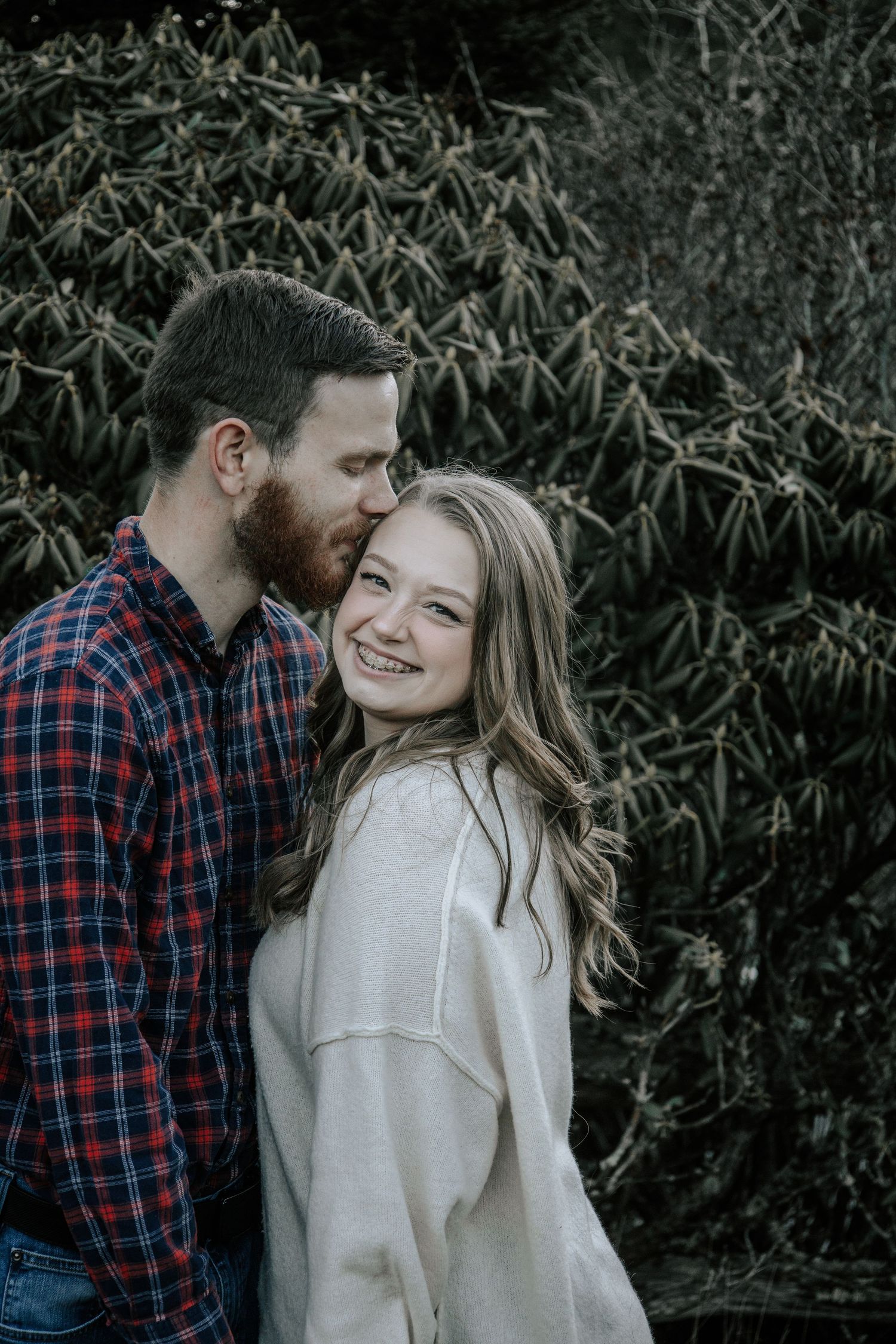 Outdoor Couples Session Blue Hour
