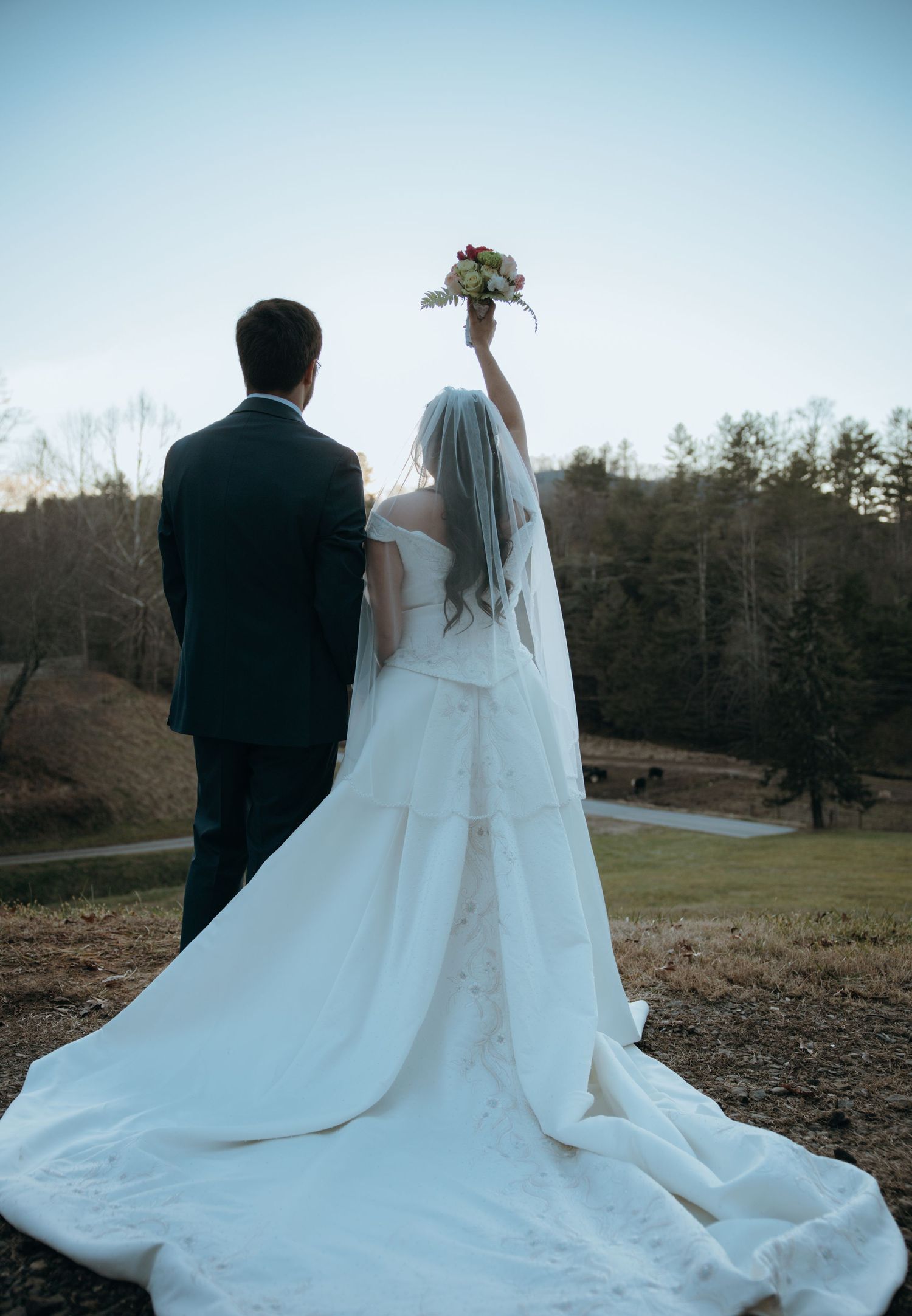 Creative & Elegant Wedding Portrait