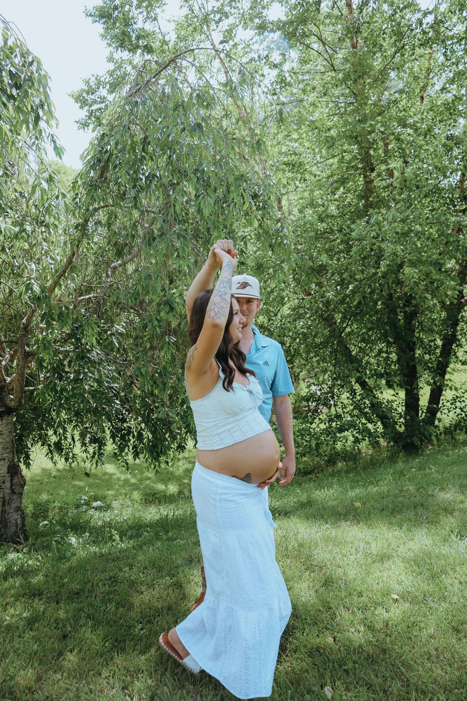 Intimate Country Maternity Session
