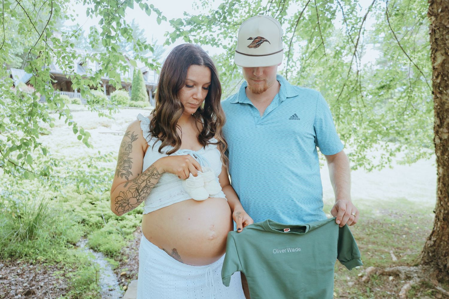 Intimate Country Maternity Session