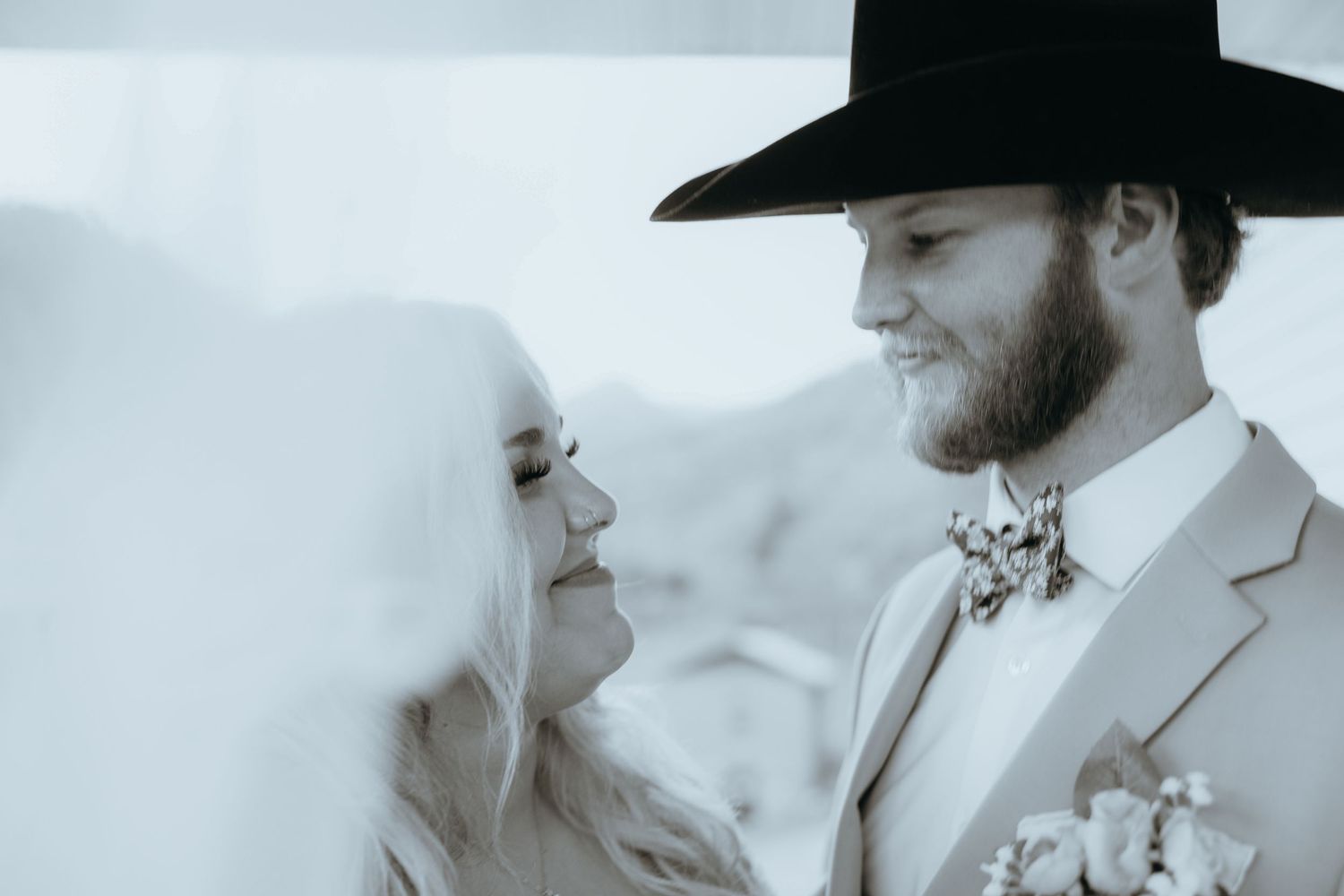 Intimate Wedding Portrait