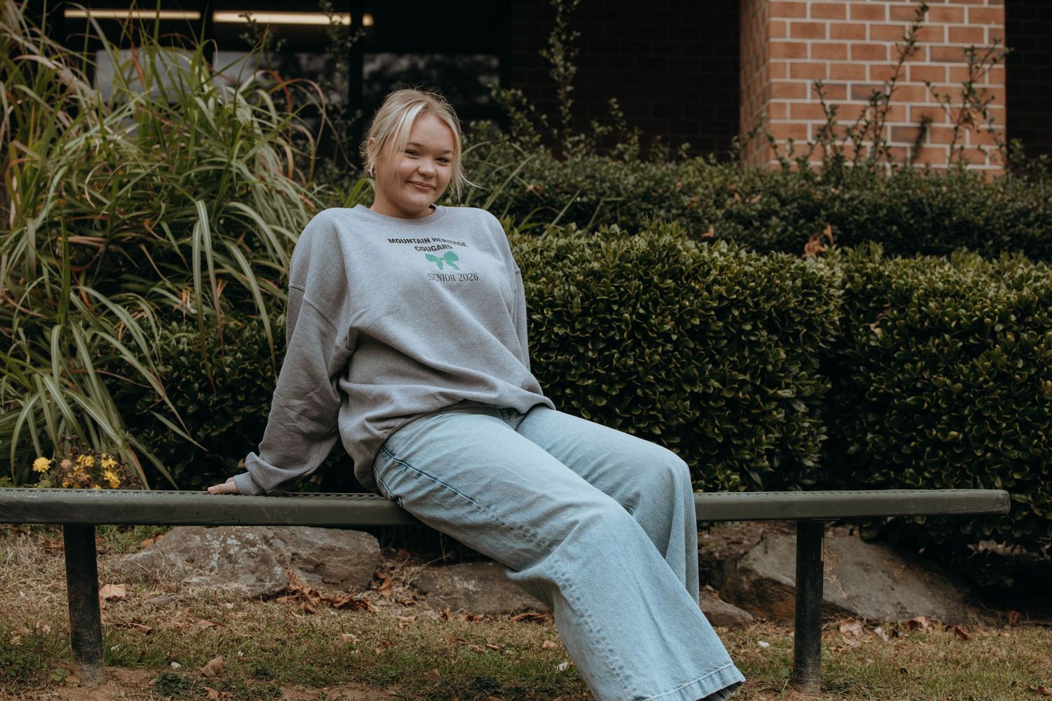 Senior Portrait Session at High School