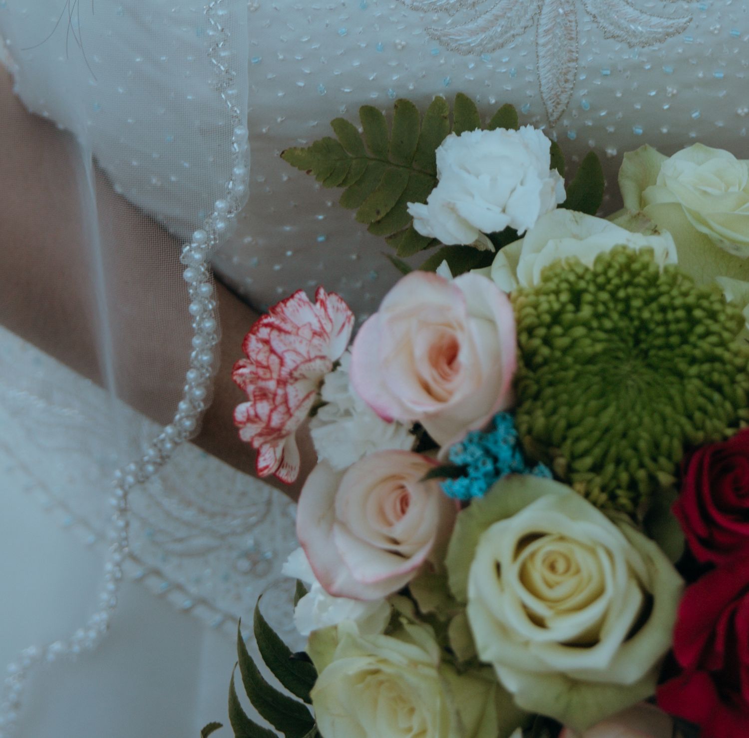 Bridal Bouquet Detail Image
