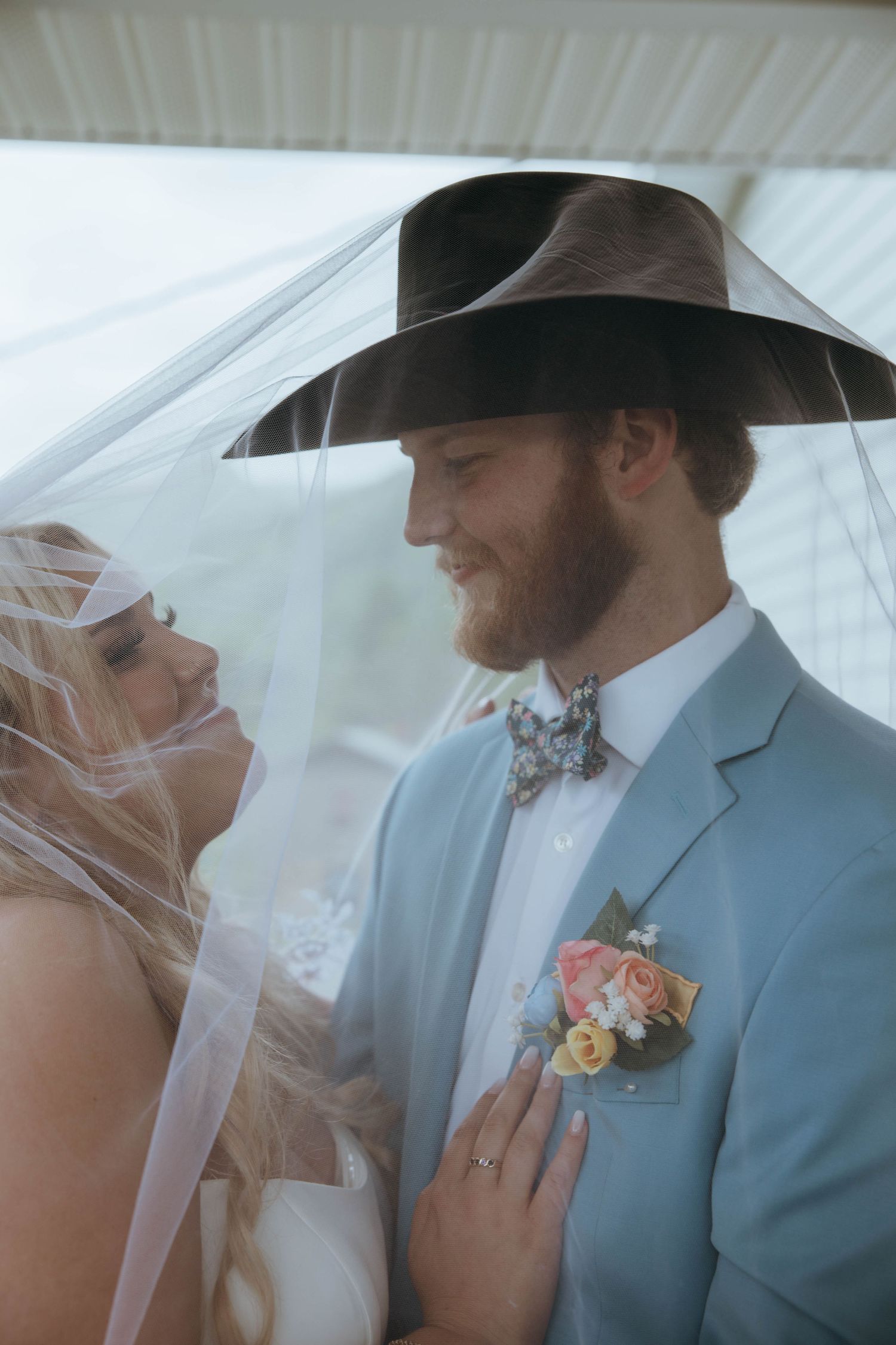 Veil Detail Portrait
